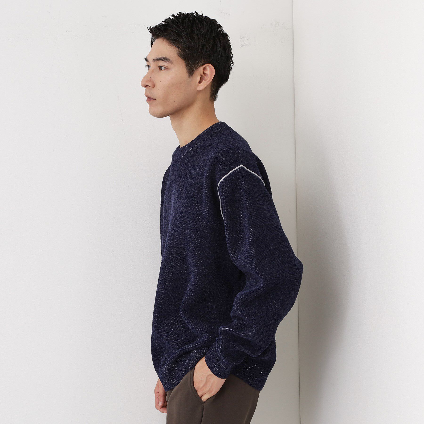 THE SHOP TK「【大人の上品カジュアルを叶える】ハグするニット 洗濯機OK／6色展開」|ニット・セーター|