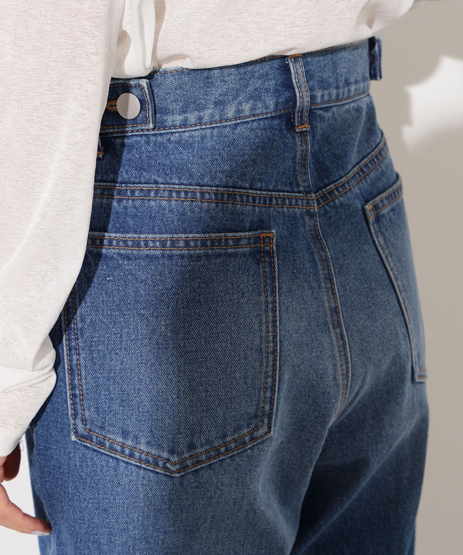  「センタープレスフレアデニムパンツ」|その他|