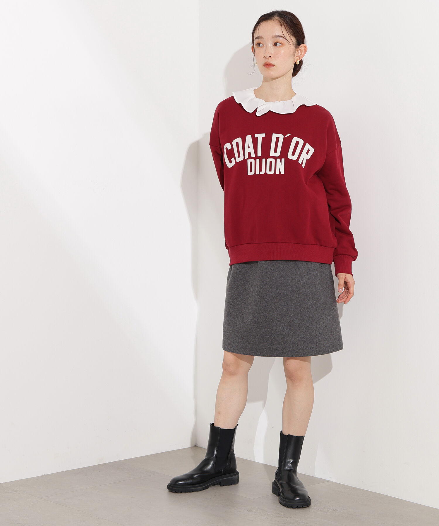  「フラノミニスカート」|スカート|