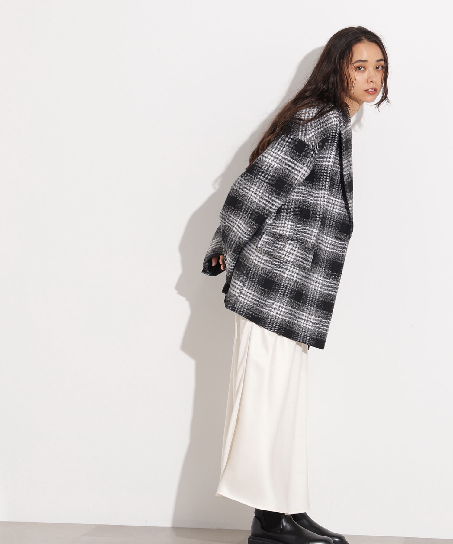  「オーバージャケットコート」|ブルゾン・スタジャン|