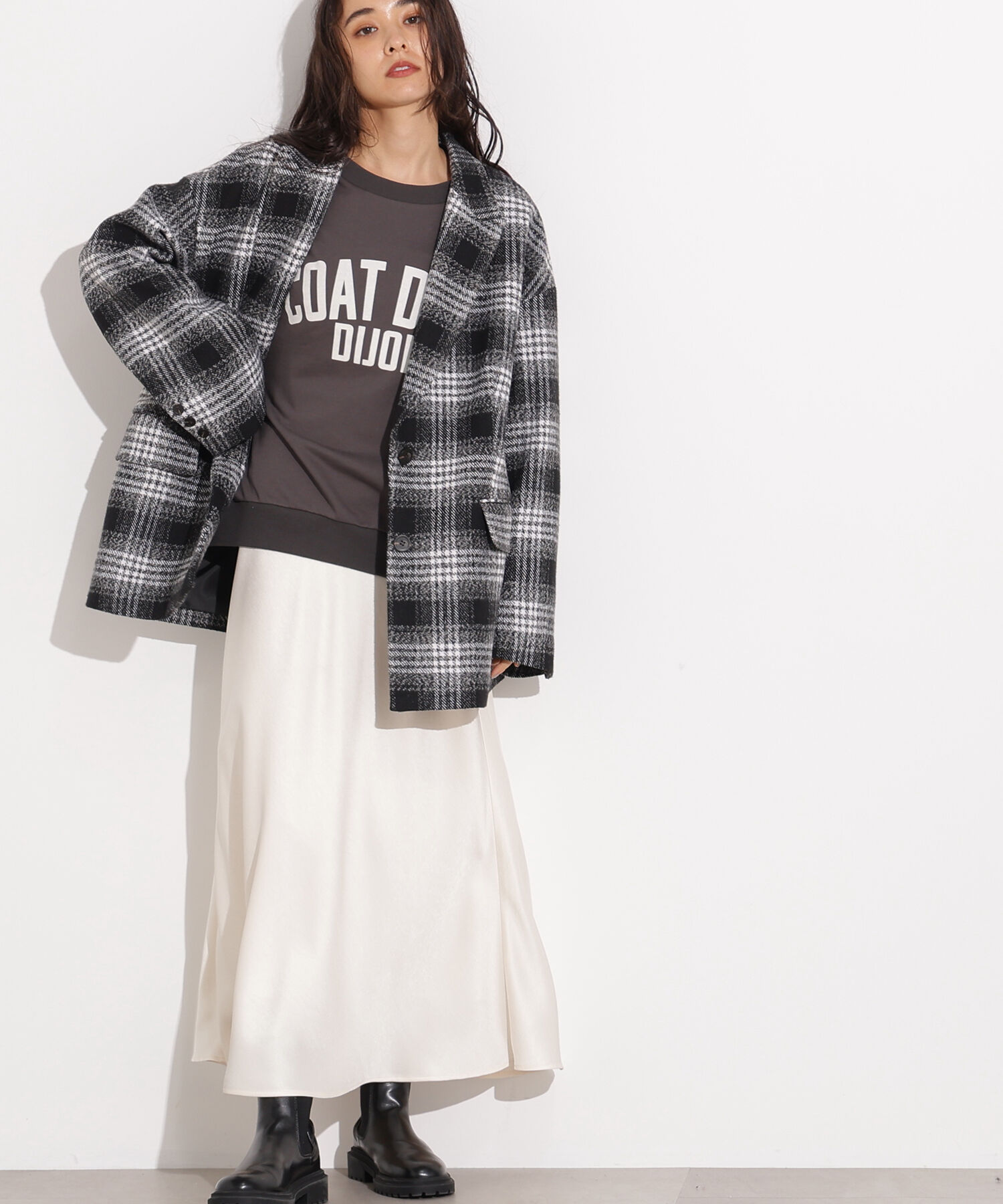  「オーバージャケットコート」|ブルゾン・スタジャン|