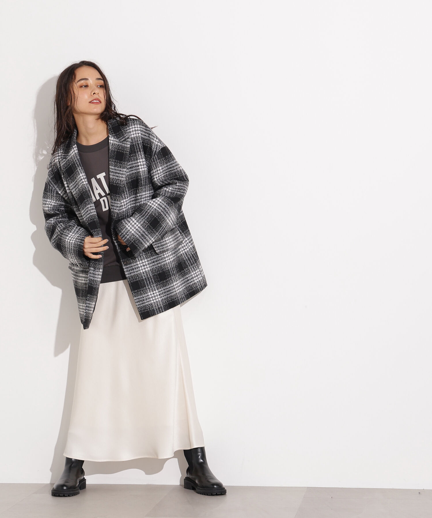  「オーバージャケットコート」|ブルゾン・スタジャン|