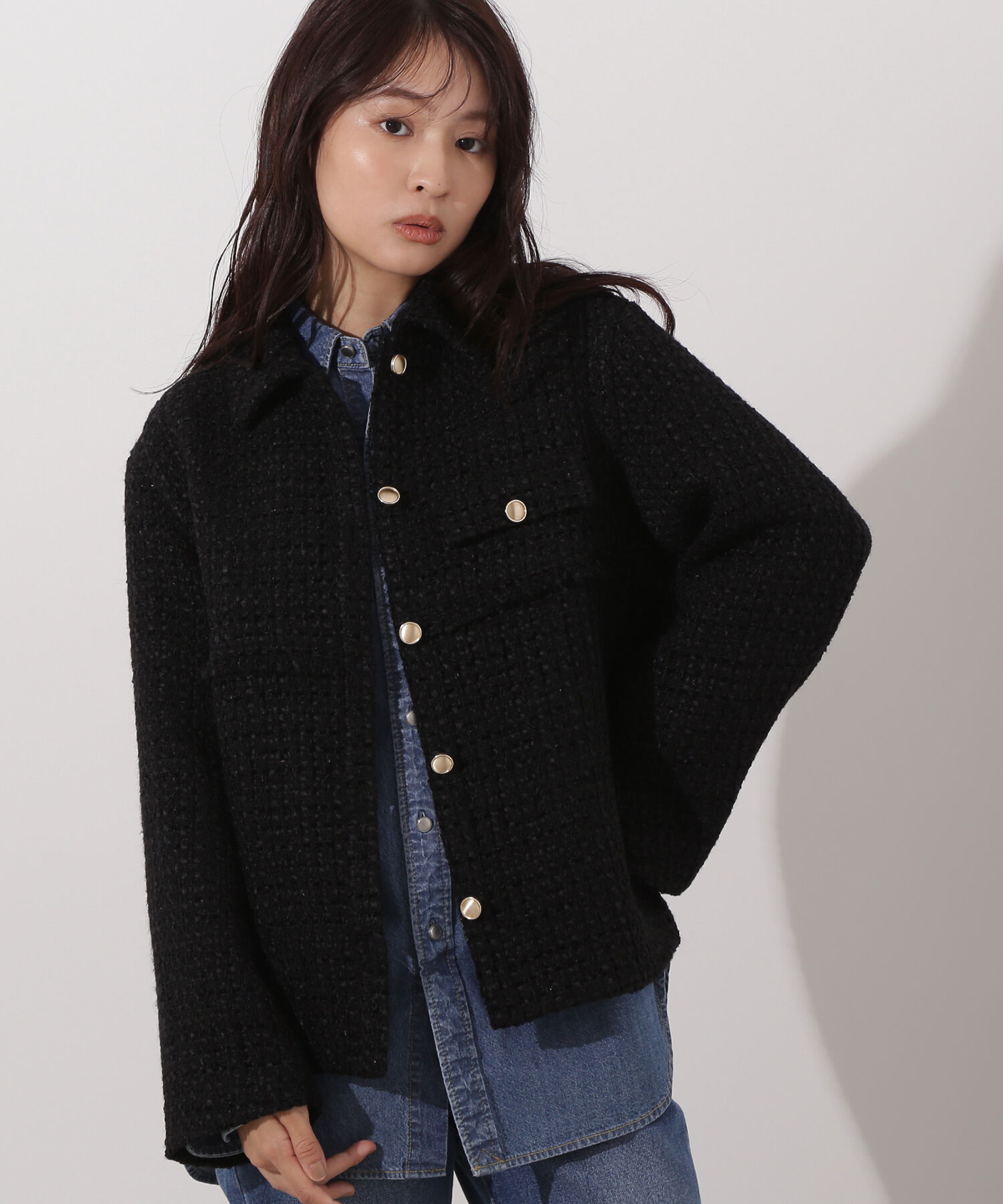  「ツイード SETUP ブルゾン」|その他|