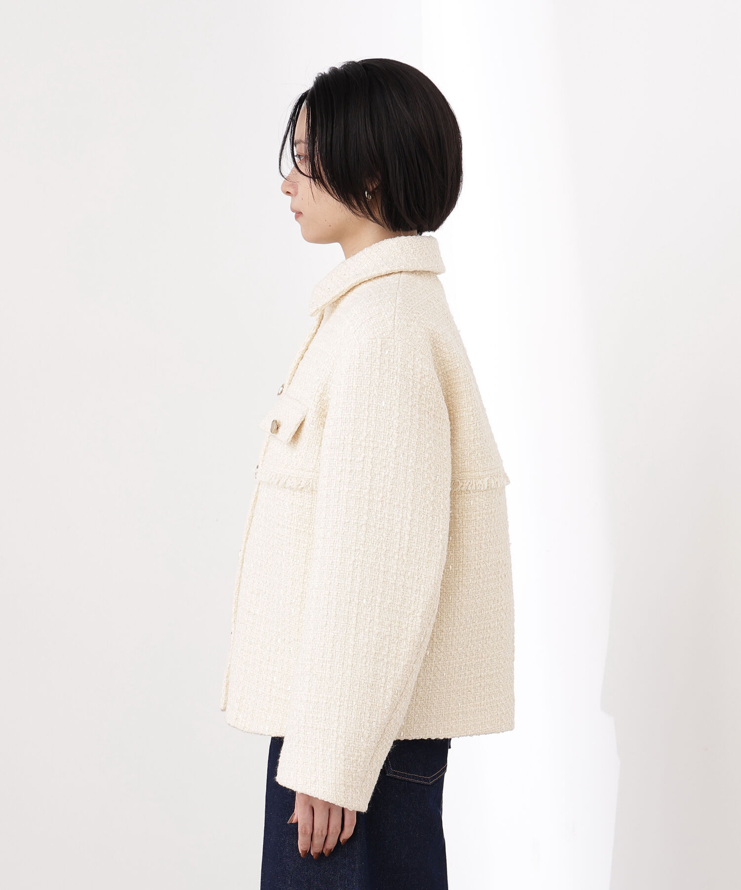  「ツイード SETUP ブルゾン」|その他|