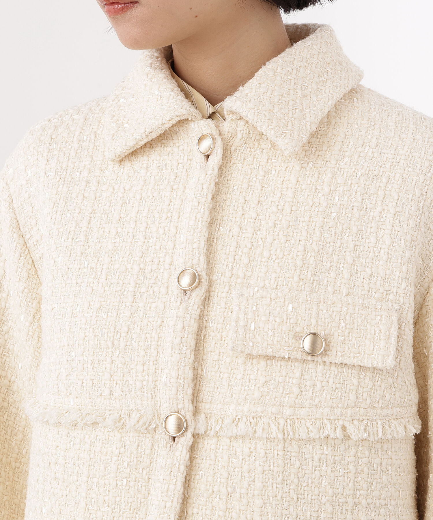  「ツイード SETUP ブルゾン」|その他|