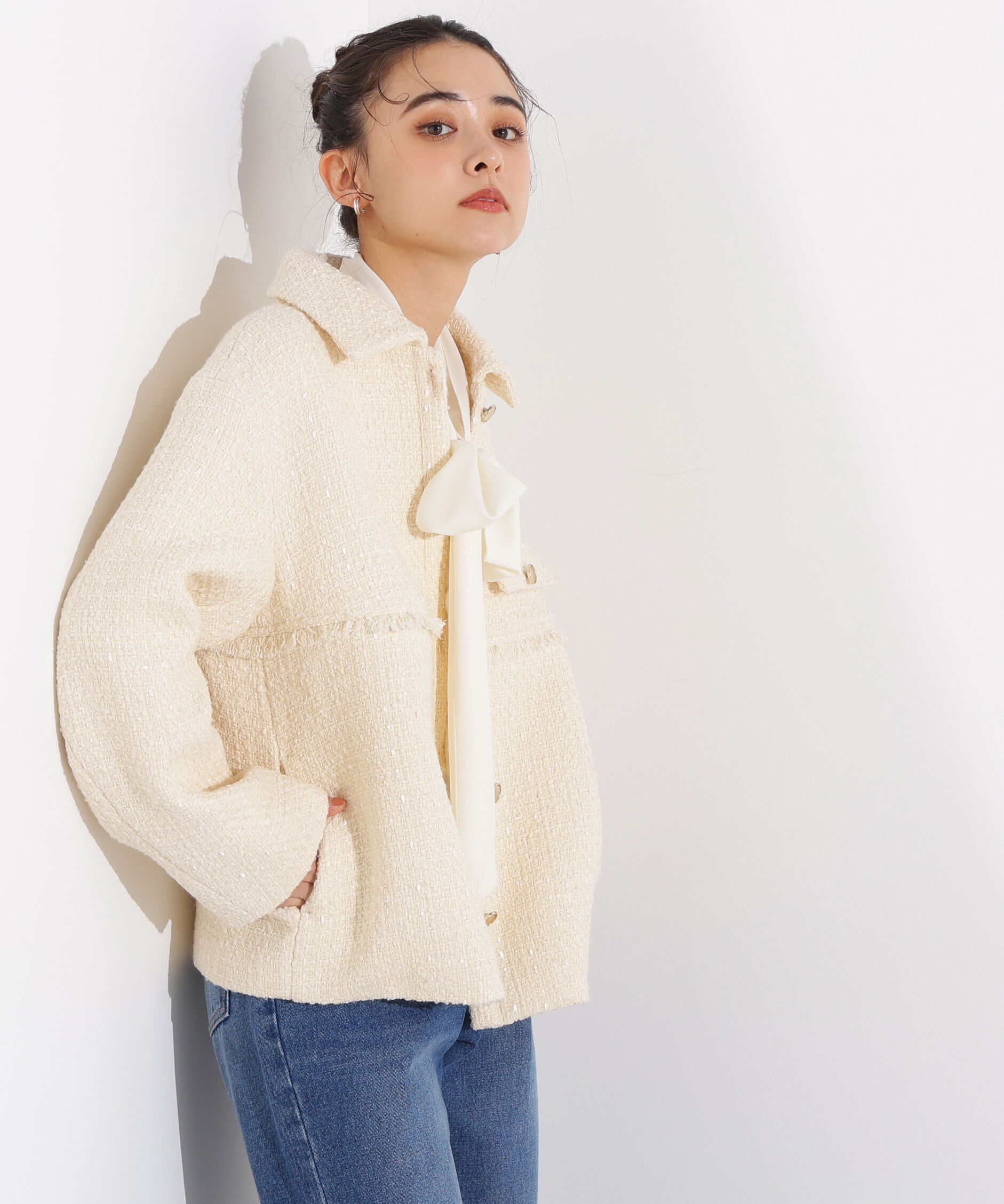  「ツイード SETUP ブルゾン」|その他|