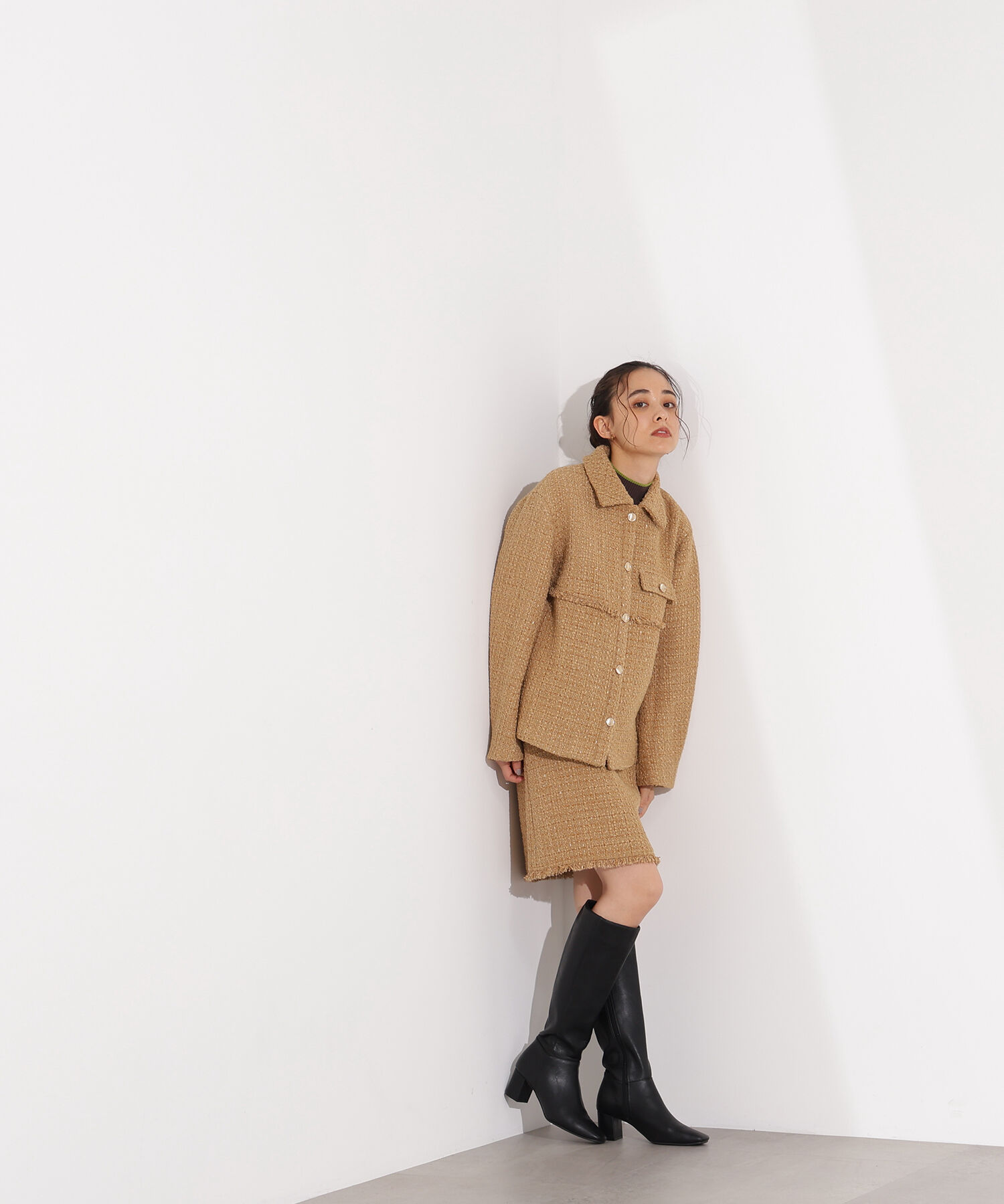  「ツイード SETUP ブルゾン」|その他|