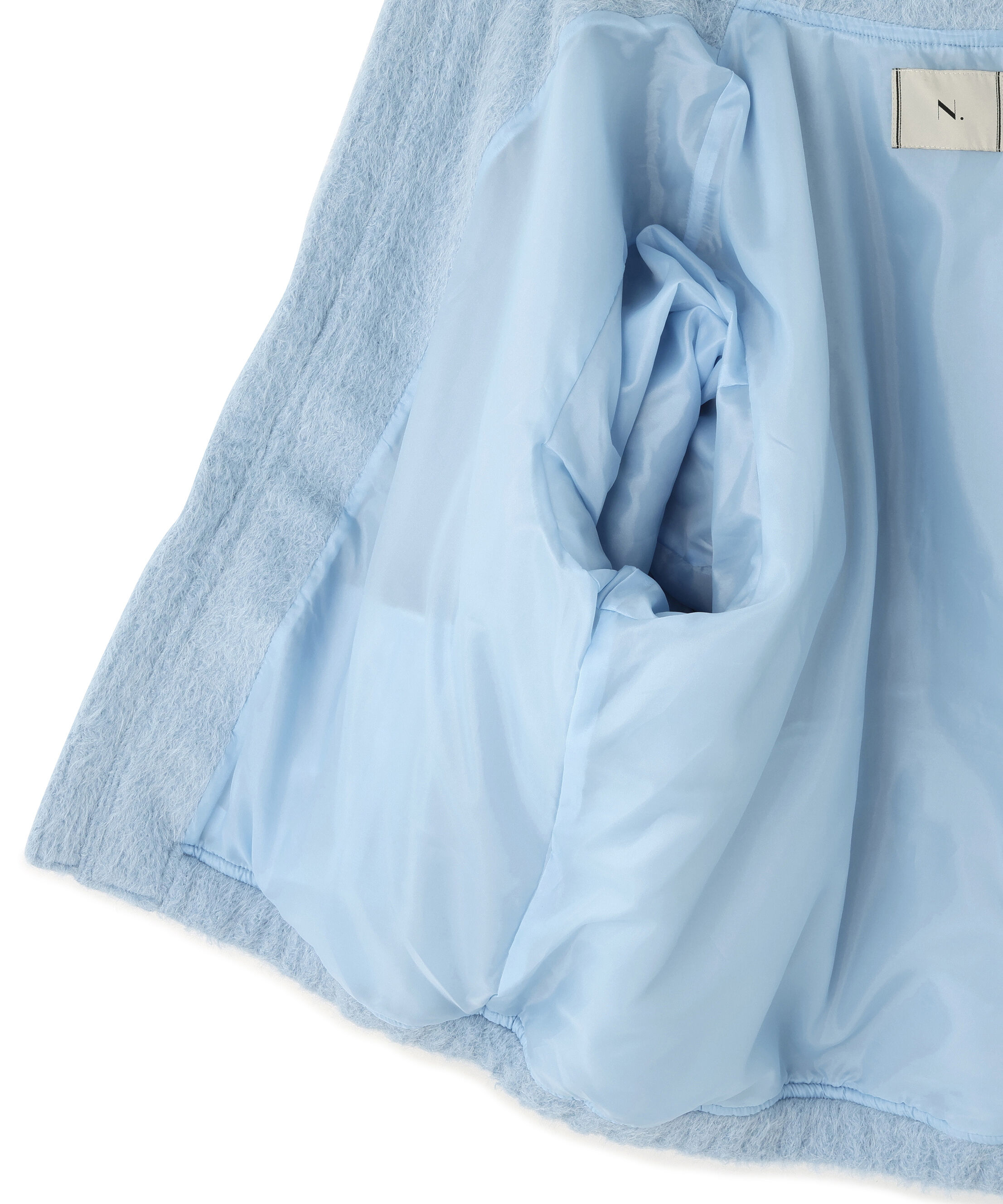  「スタンドネックシャギーブルゾン」|ブルゾン・スタジャン|