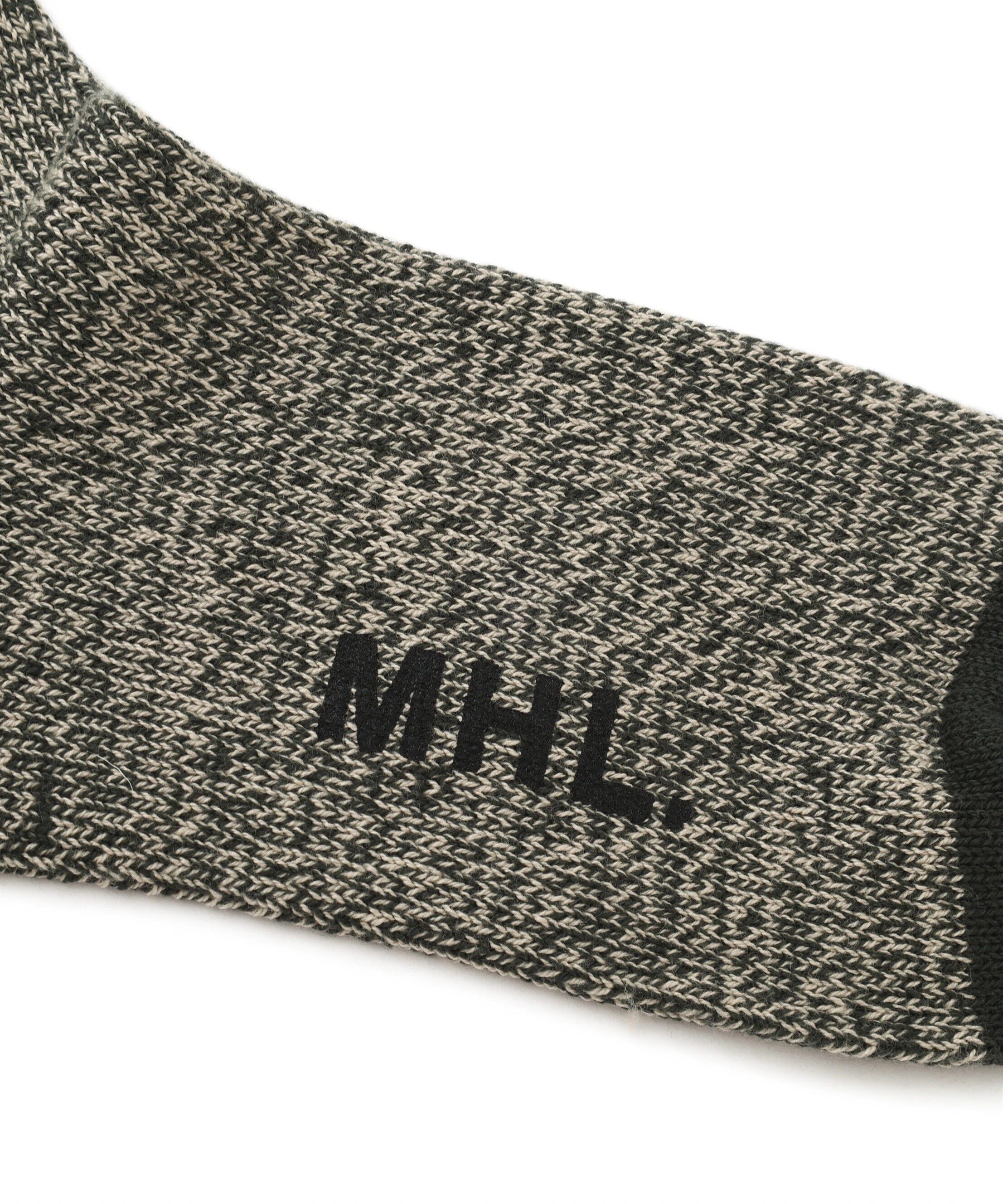 MHL.「MELANGE COTTON SOCKS」|ソックス|