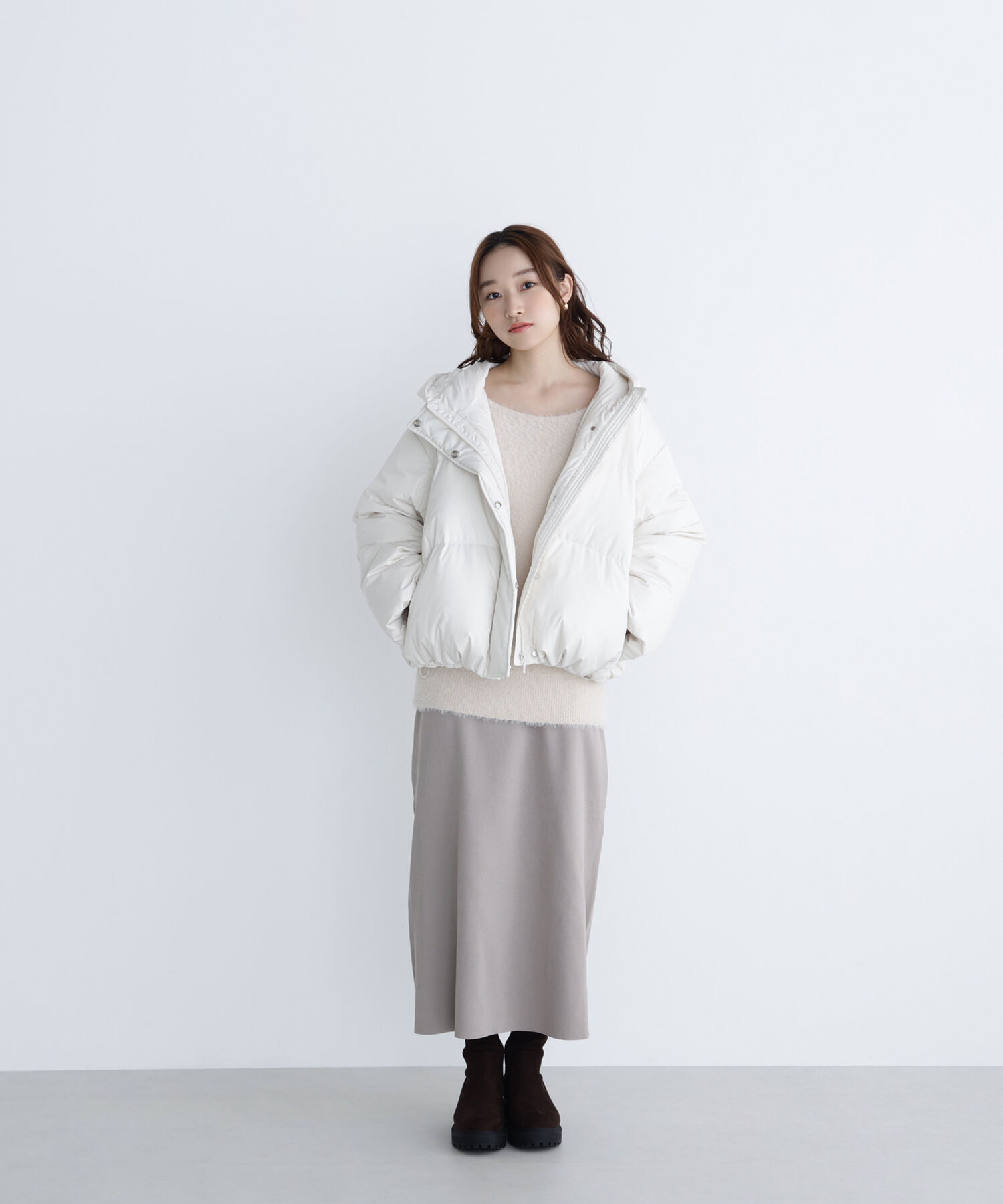  「ショートフードダウン」|ブルゾン・スタジャン|