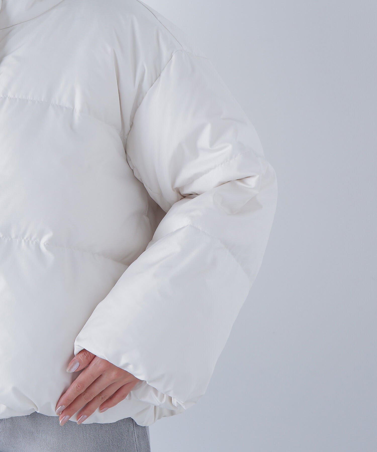  「ショートフードダウン」|ブルゾン・スタジャン|