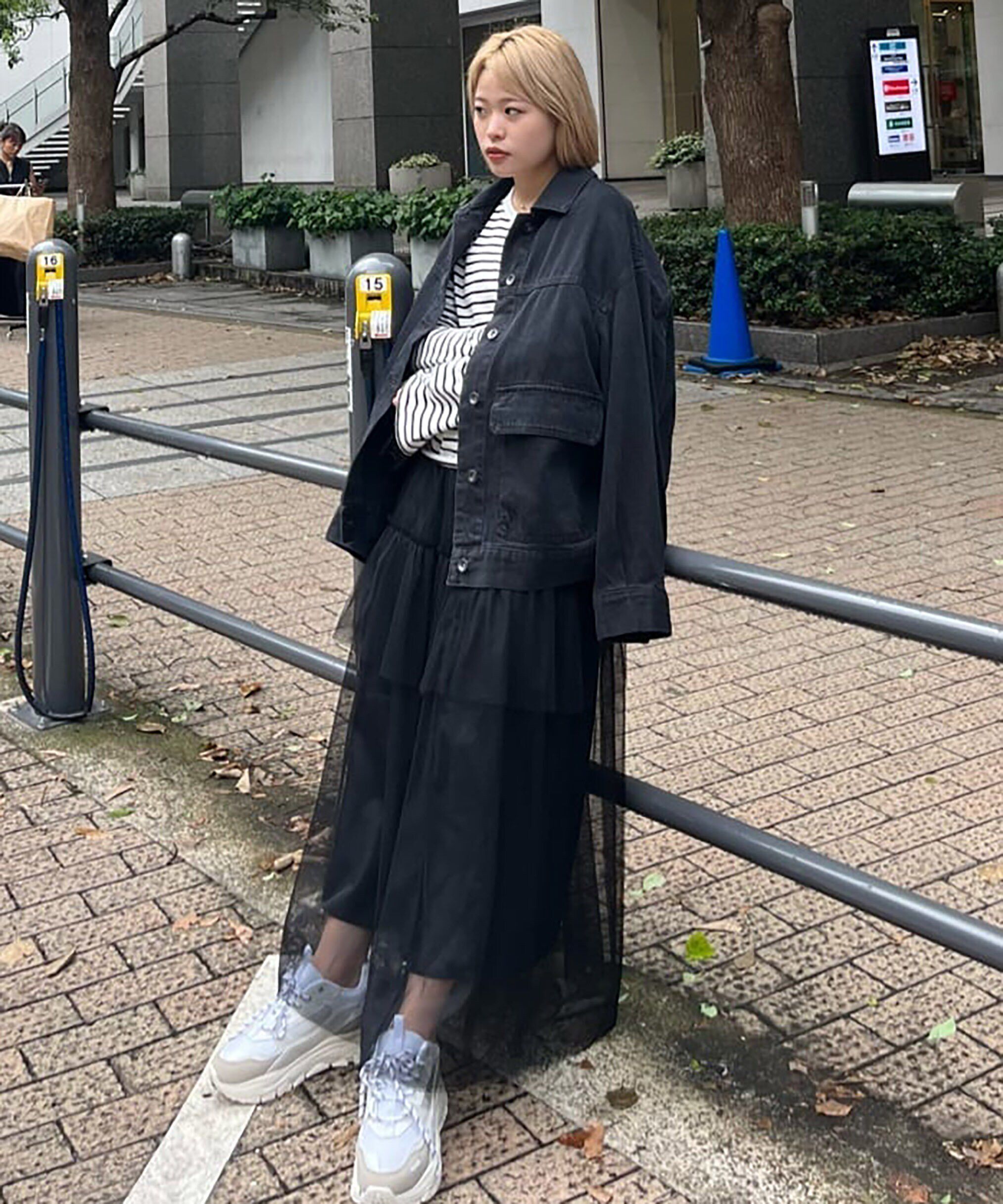  「チュールティアードマキシスカート」|スカート|