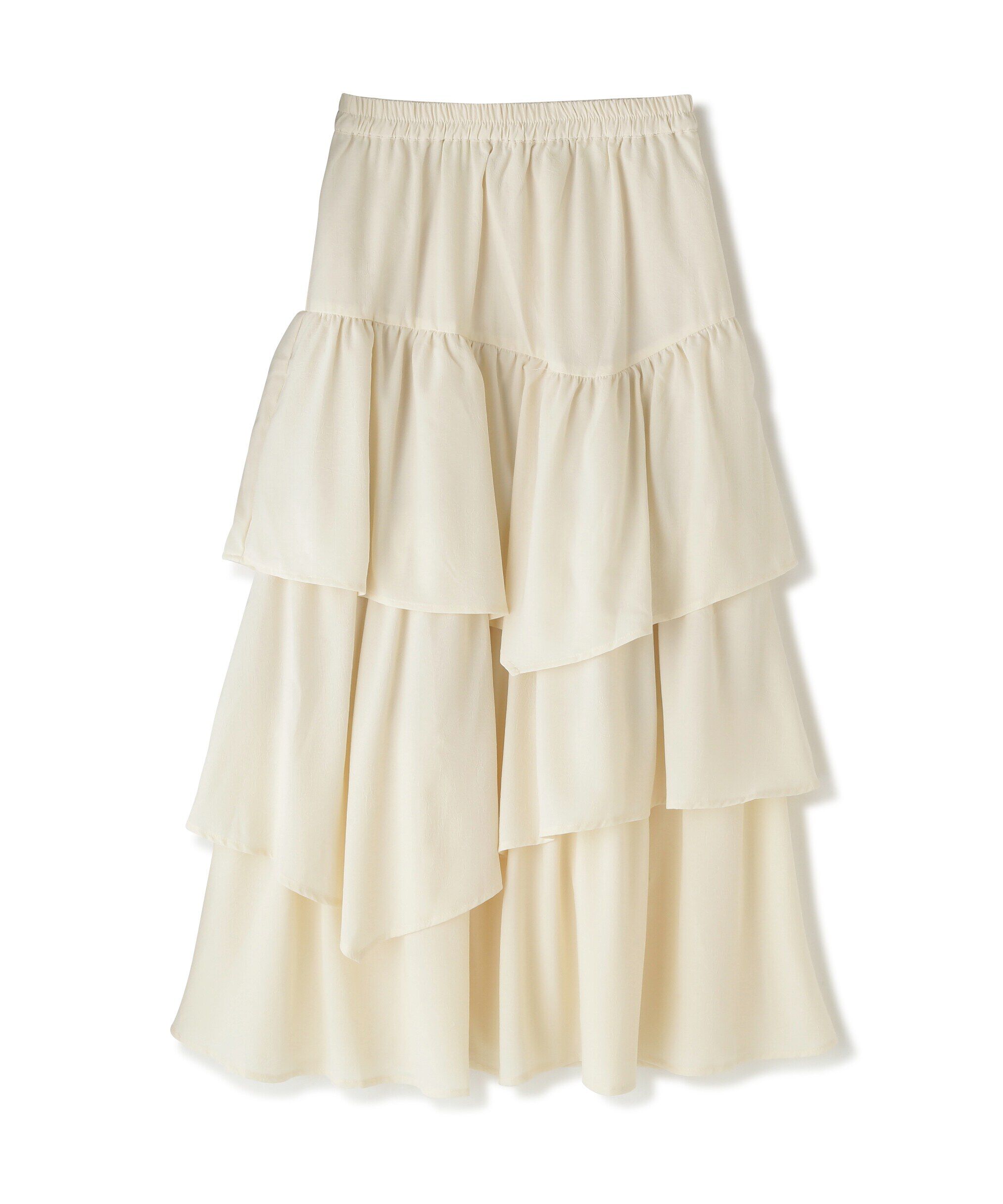  「[低身長サイズ/Sシリーズ]ランダムティアードスカート」|スカート|