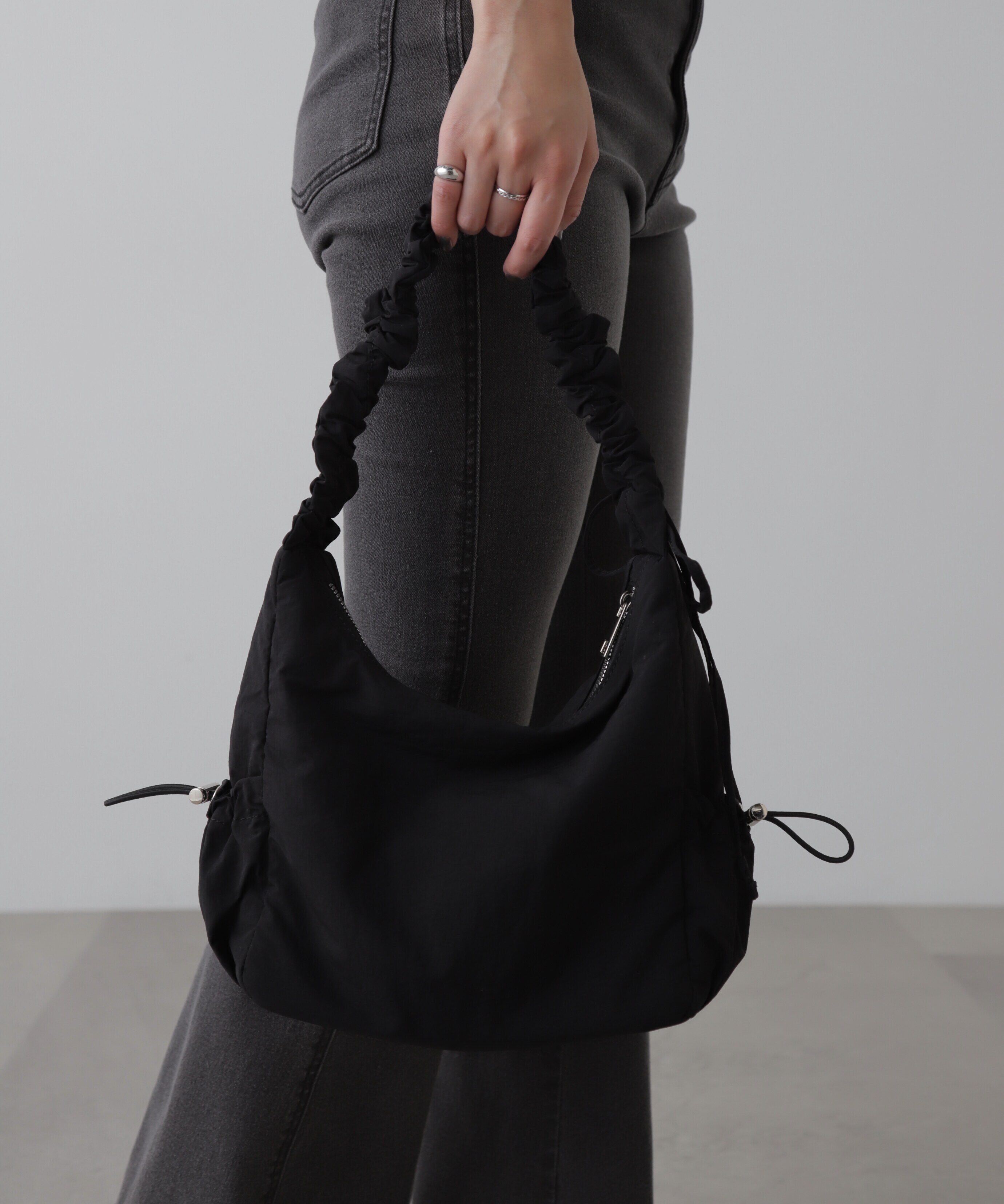  「サイドドロストポケットバッグ」|その他|ブラック