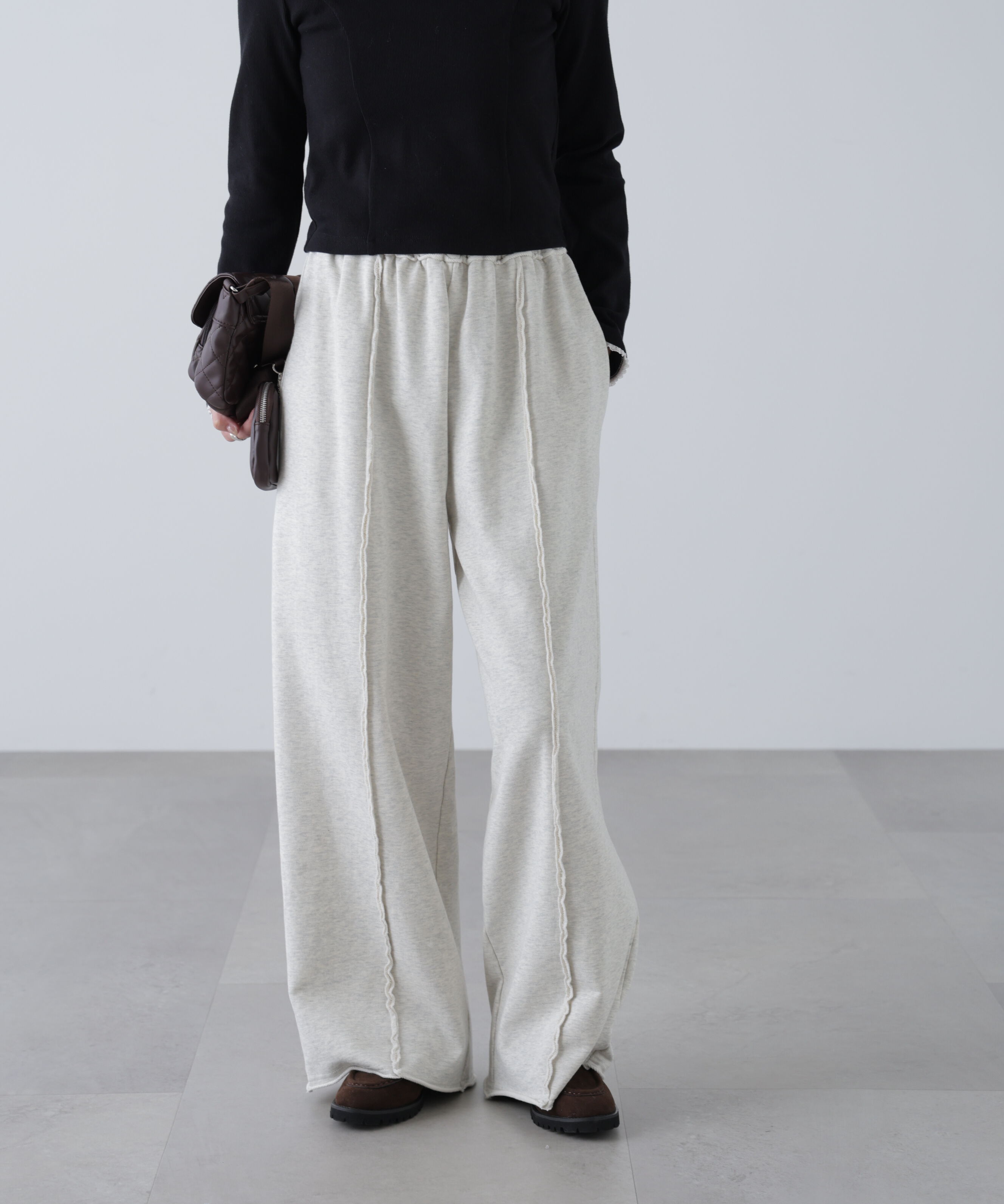  「ワイドストレートスウェットパンツ」|その他|