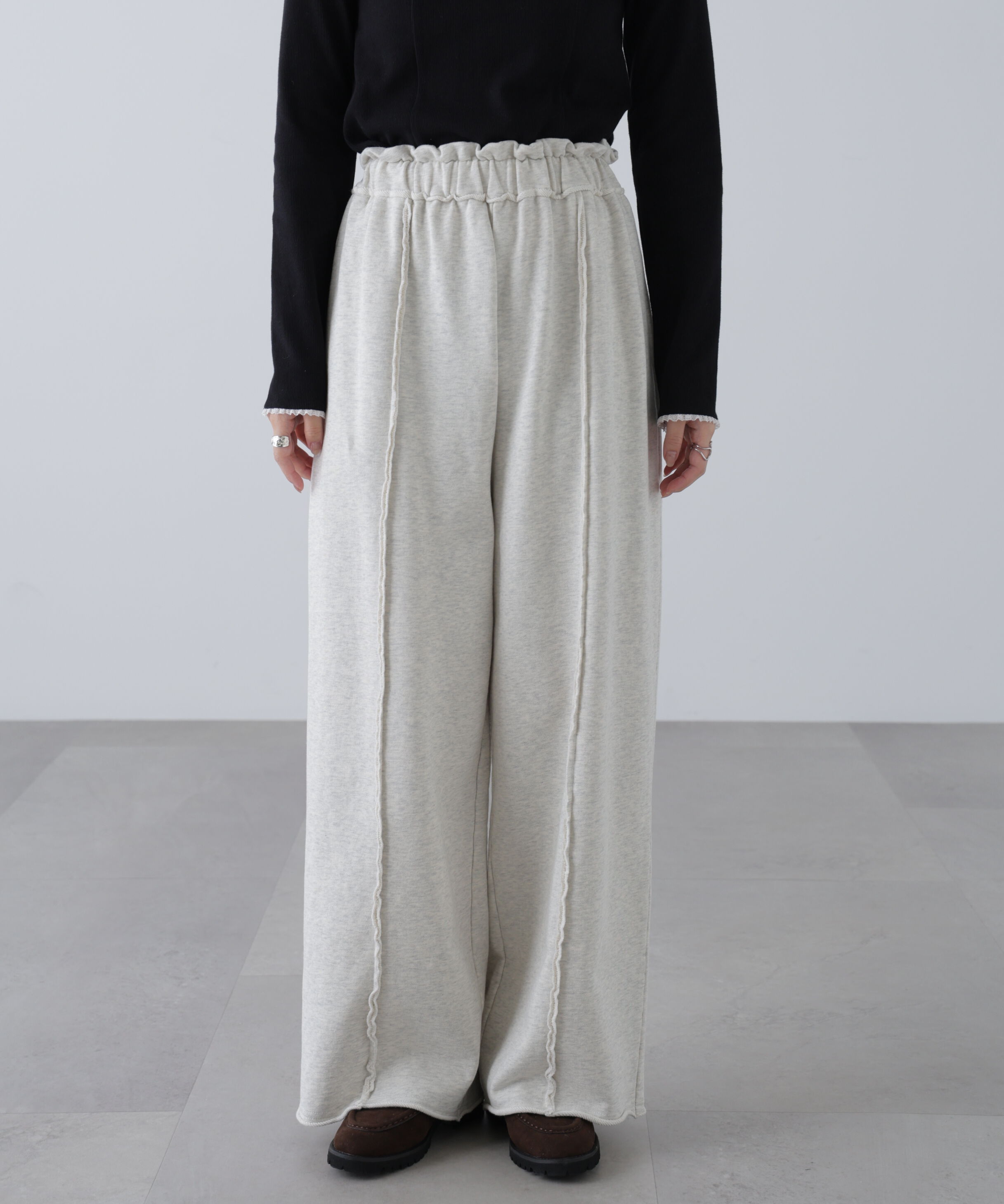  「ワイドストレートスウェットパンツ」|その他|