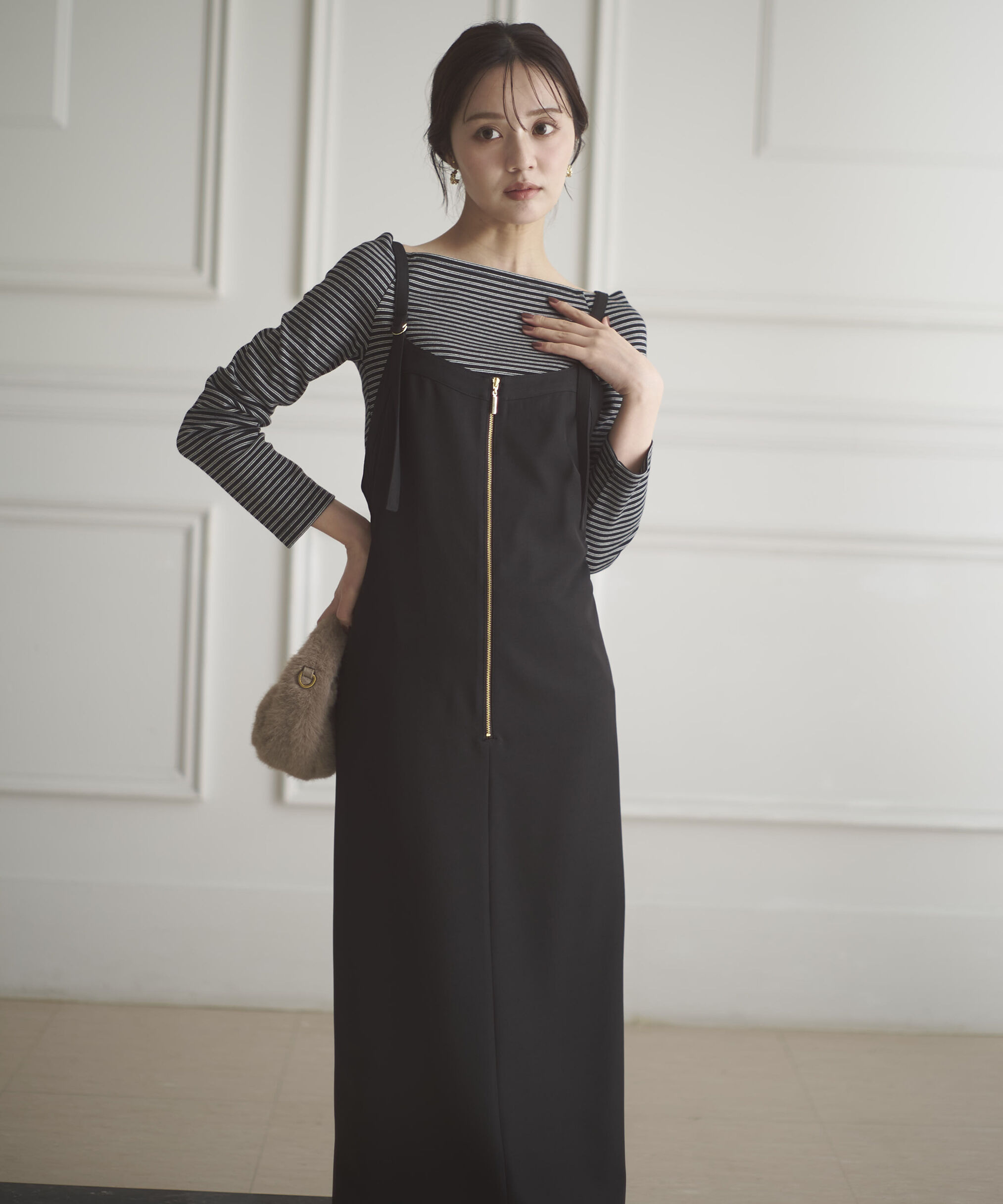 PROPORTION BODY DRESSING「＜ハンドウォッシャブル＞オフショルカットソー」|Tシャツ・カットソー|