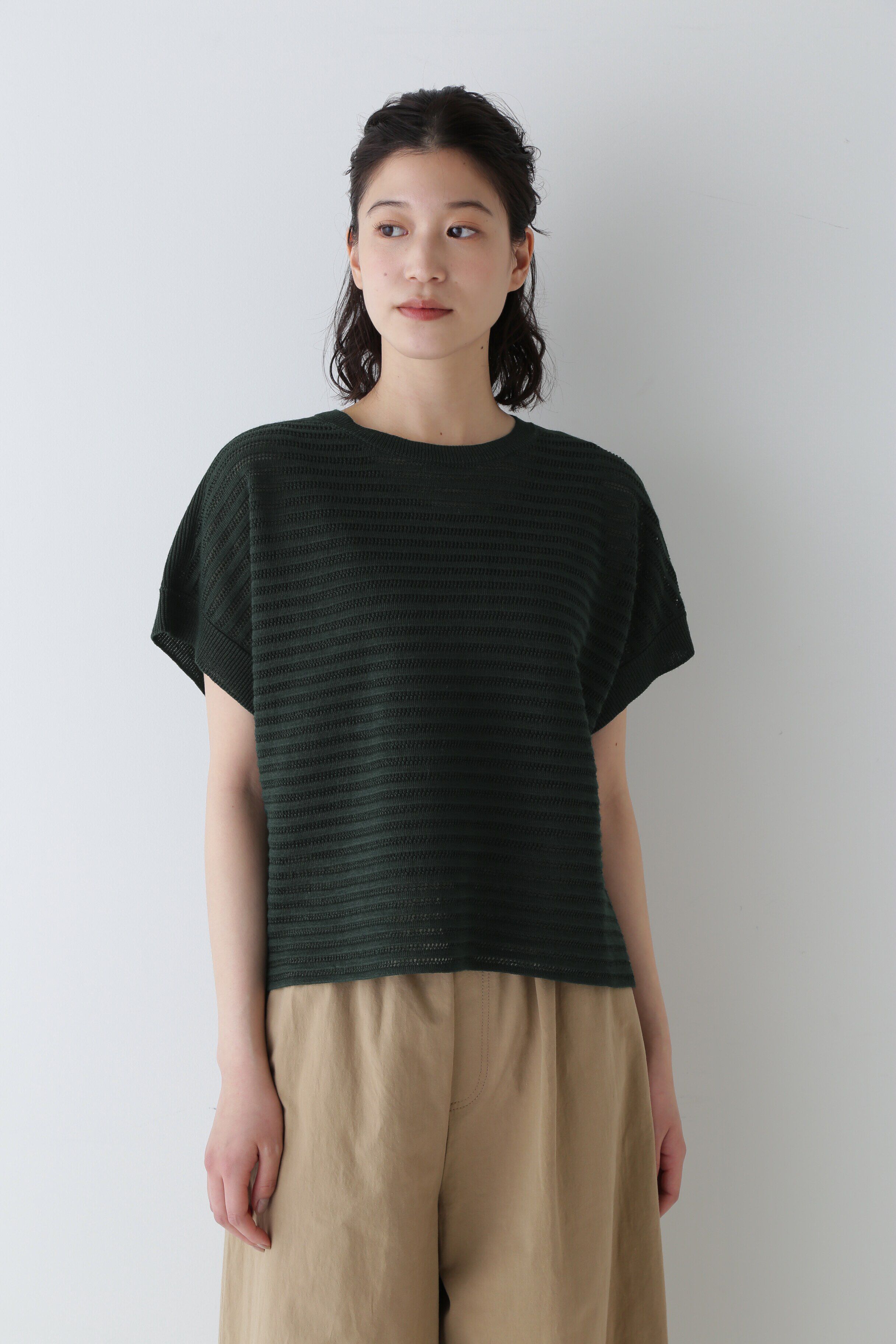  「◆ラミーメッシュニット」|ニット・セーター|