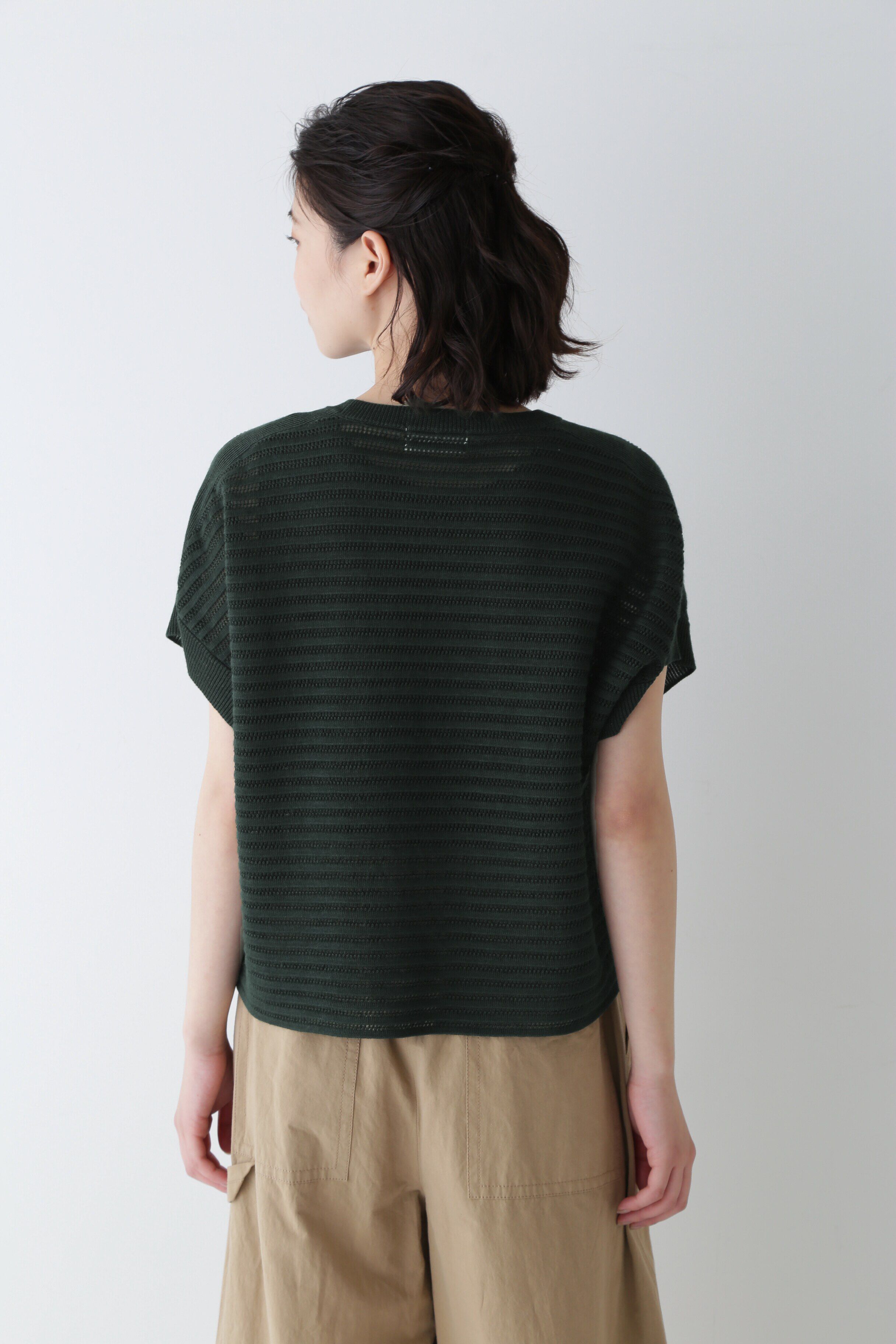  「◆ラミーメッシュニット」|ニット・セーター|