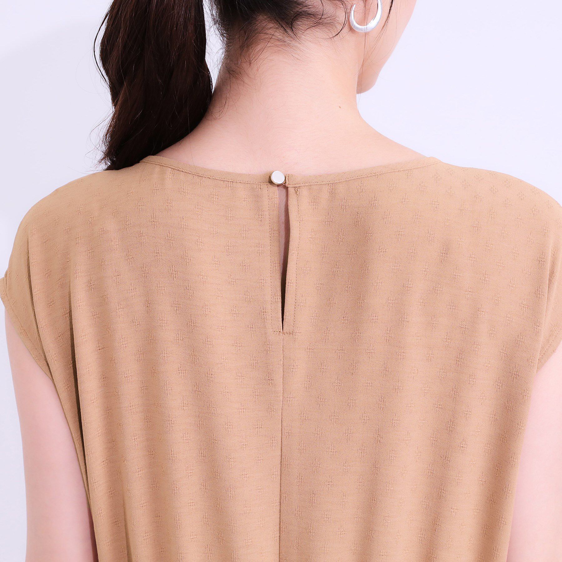 SHOO･LA･RUE「【S-LL】さらりと1枚で決まる ジャカードワンピース」|ワンピース|