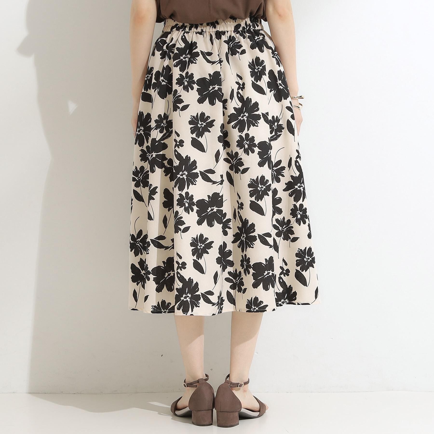 SHOO･LA･RUE「【高レビュー/着丈選べる】華やかさをプラスする アソートロングスカート」|スカート|