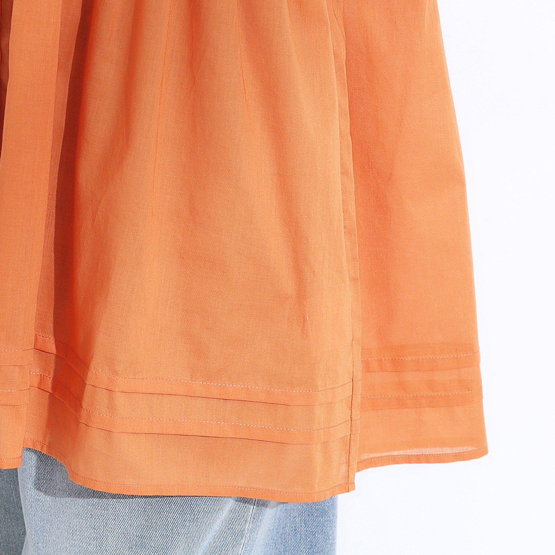 SHOO･LA･RUE「【S-LL】一枚で着映え バルーンスリーブブラウス」|シャツ・ブラウス|