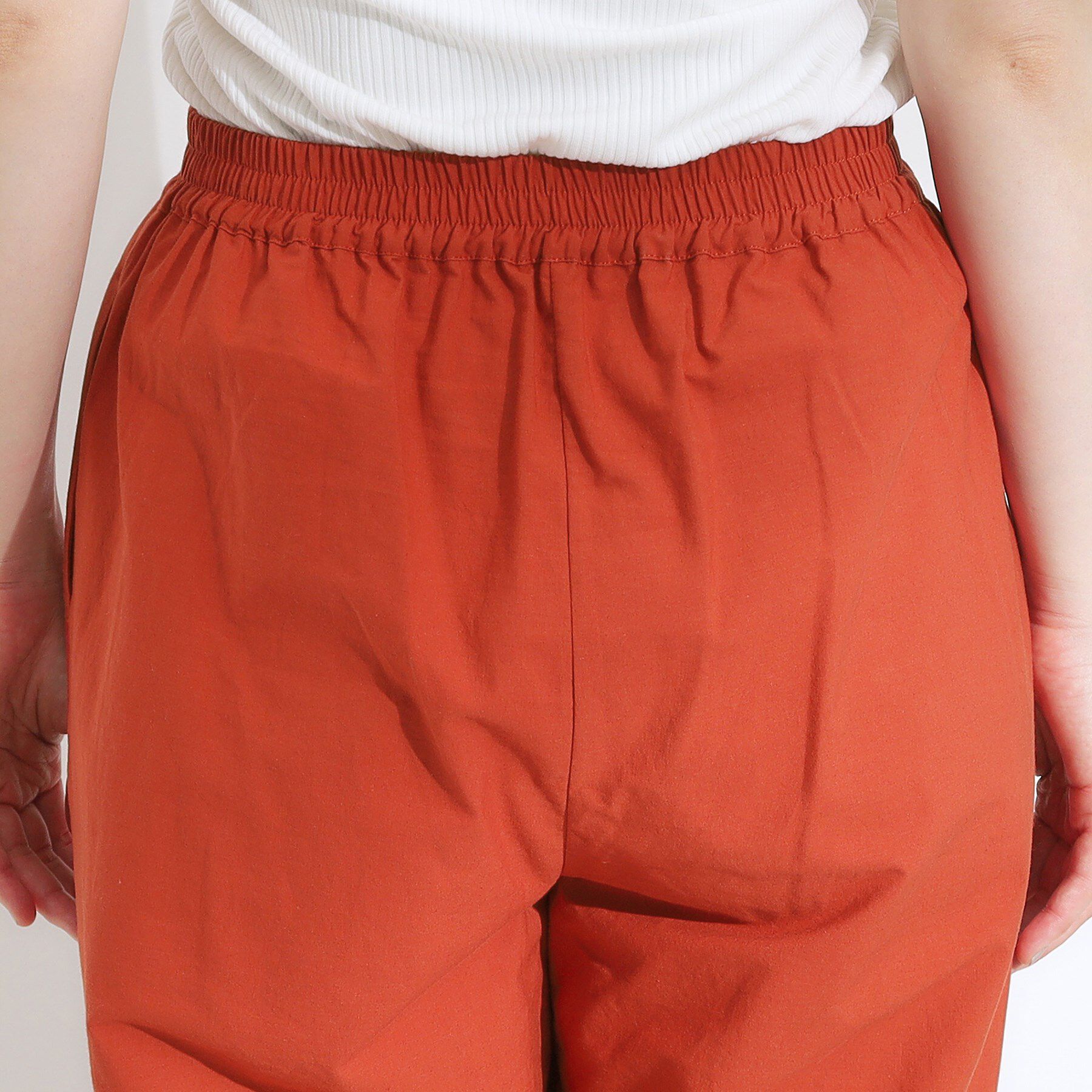 SHOO･LA･RUE「【S-LL】華やかさをプラスする 裾刺繍ストレートパンツ」|その他|