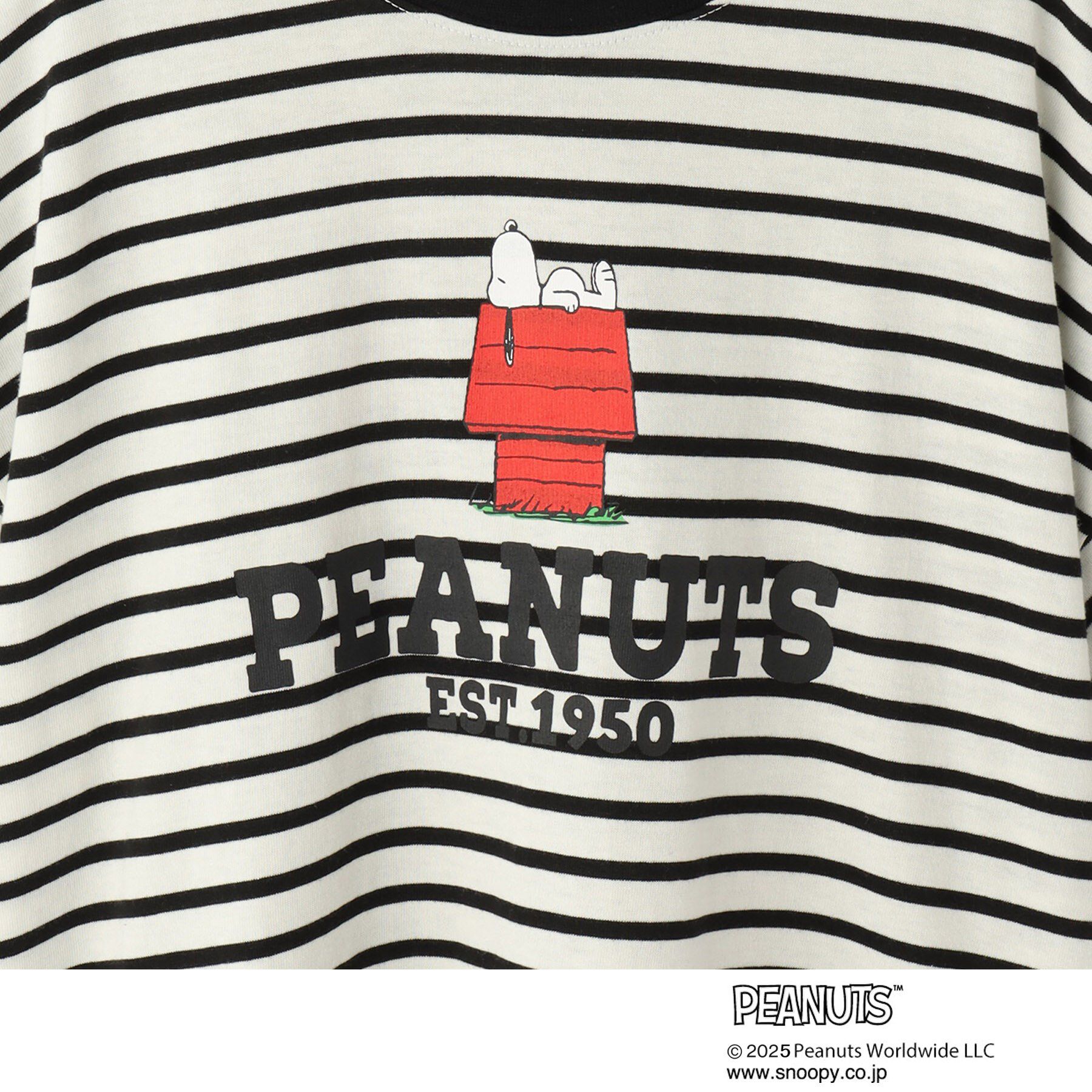 SHOO･LA･RUE「【PEANUTS】ボーダーTシャツ」|Tシャツ・カットソー|