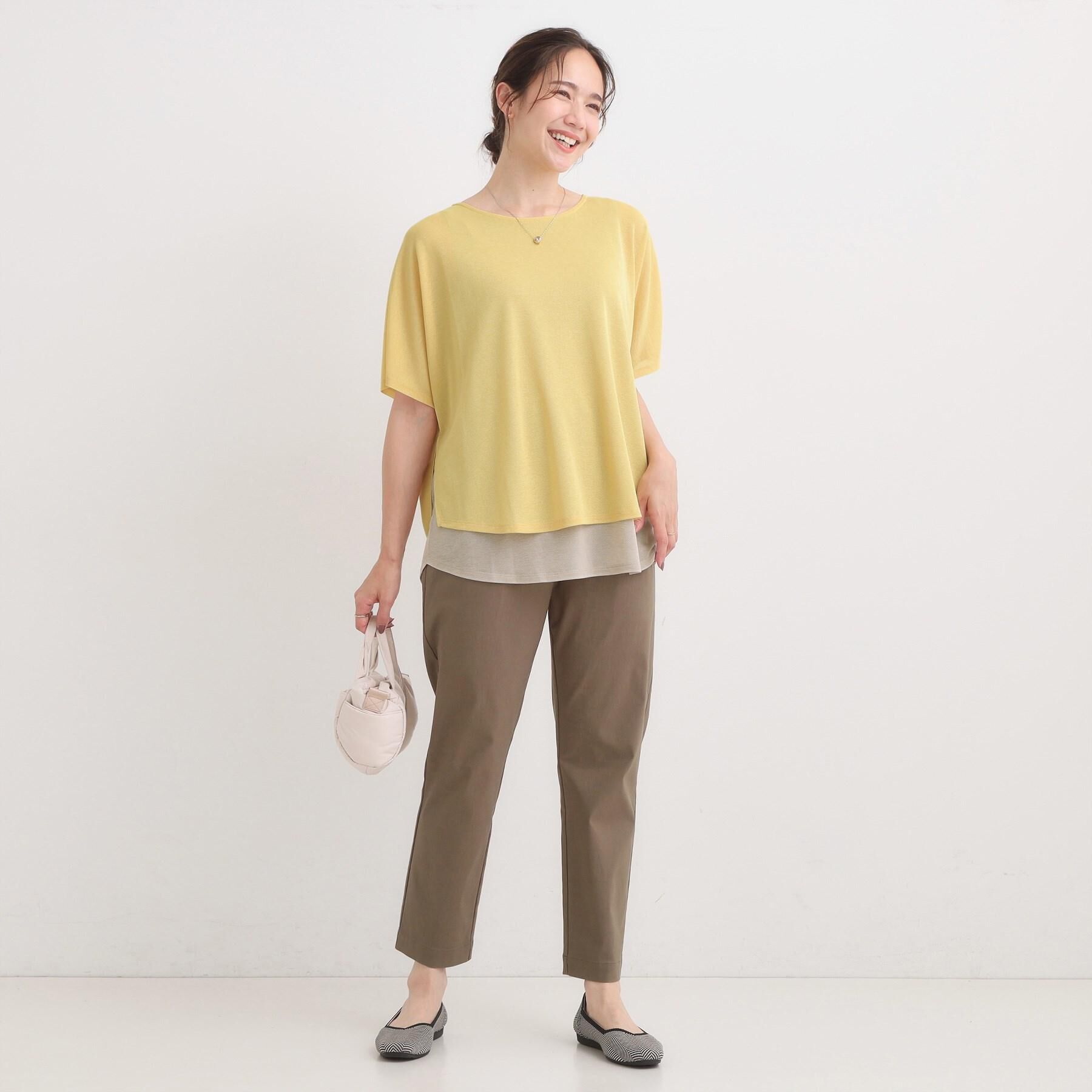 SHOO･LA･RUE「【洗える/S-LL/美脚シルエット】ハイパーストレッチ テーパードパンツ【CIRCRIC】」|その他|