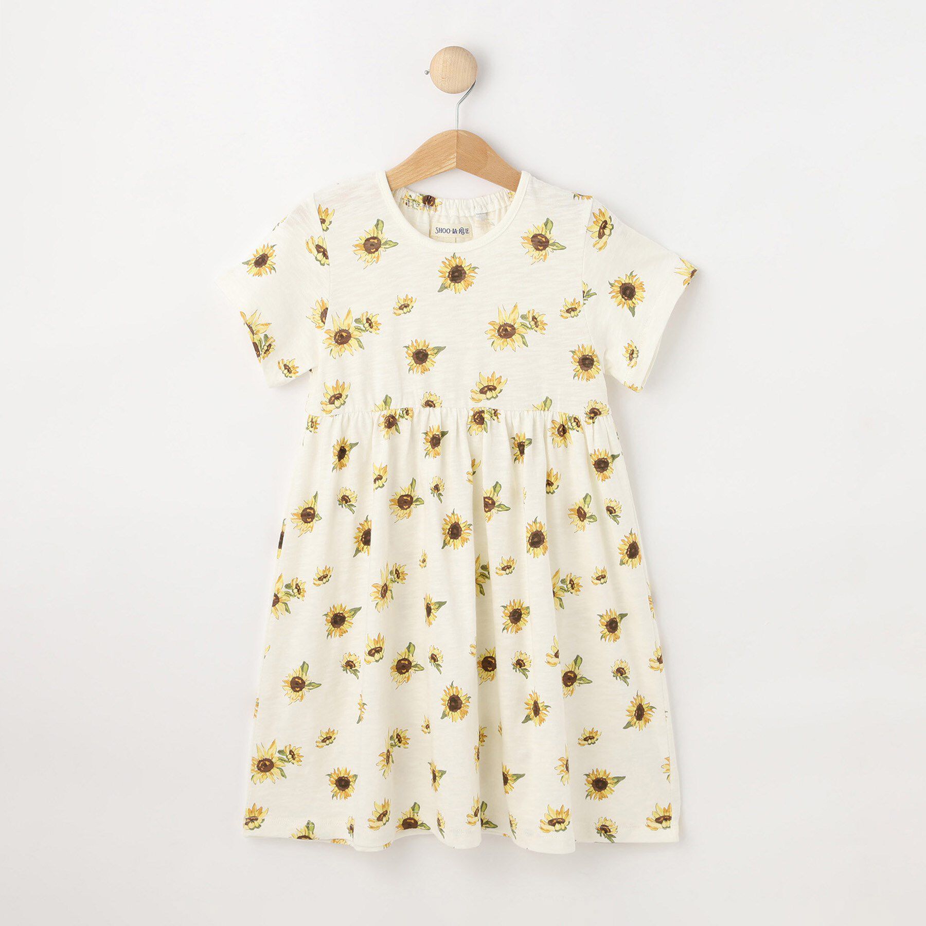 SHOO･LA･RUE「【100-150cm】アソート総柄カットワンピース」|ワンピース|アイボリー(104)