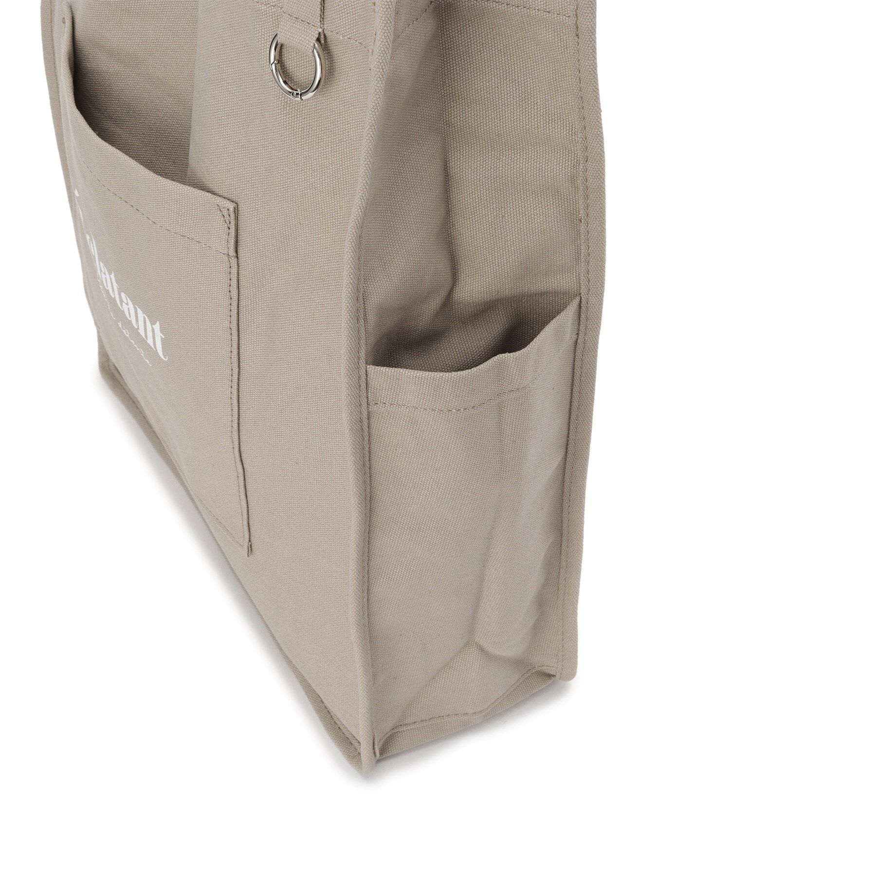 SHOO･LA･RUE「【ラッキーカラー/推し活にも】うちわも入るキャンバストートバッグ」|トートバッグ|