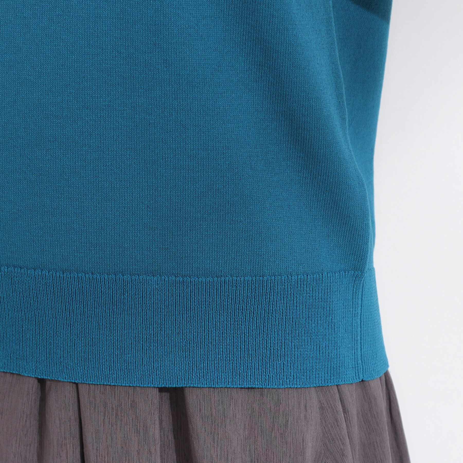 SHOO･LA･RUE「【S-LL/洗える】大人の抜け感 スキッパーニット」|ニット・セーター|