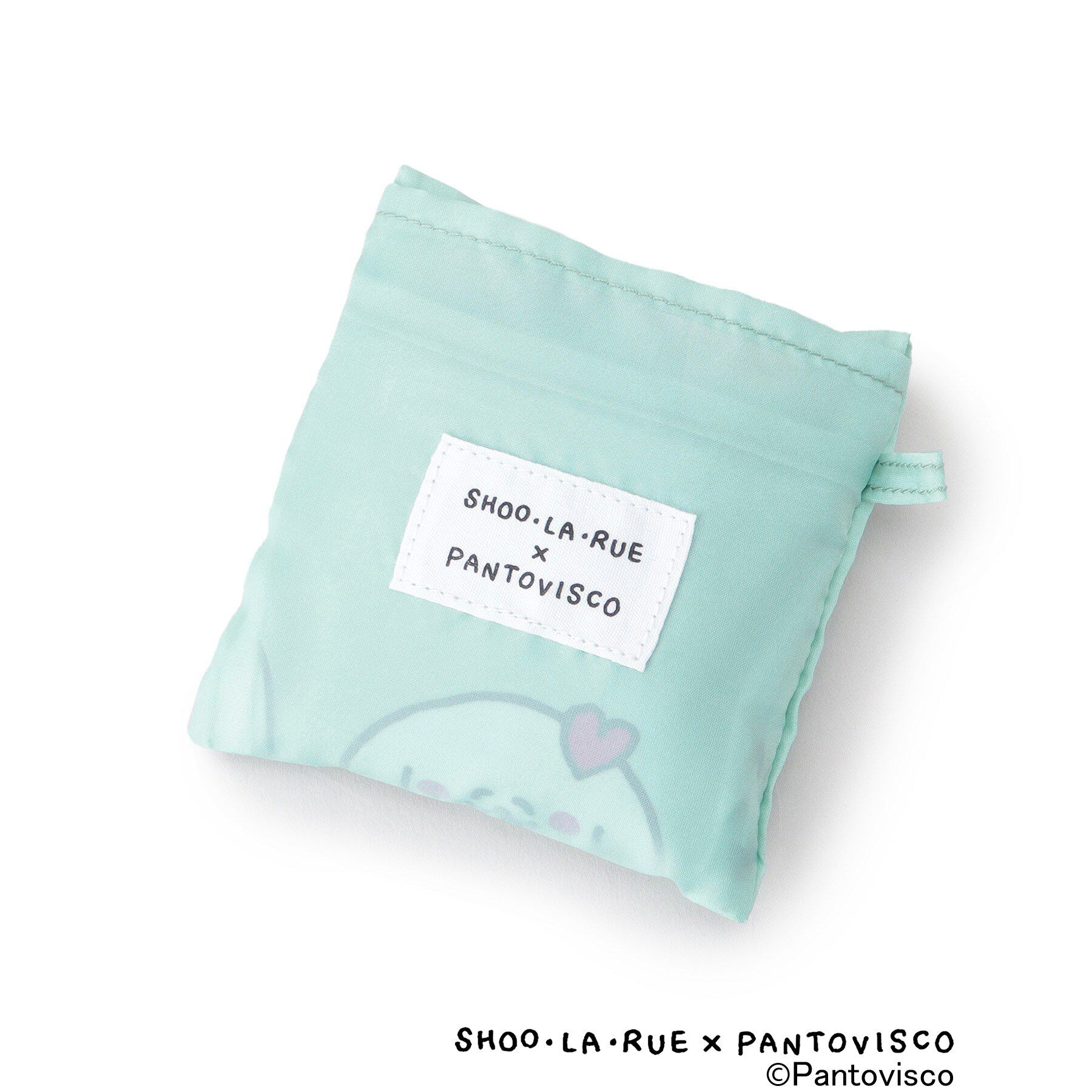 SHOO･LA･RUE「【パントビスコ／ぺろち】しまえるエコバッグ」|エコバッグ|