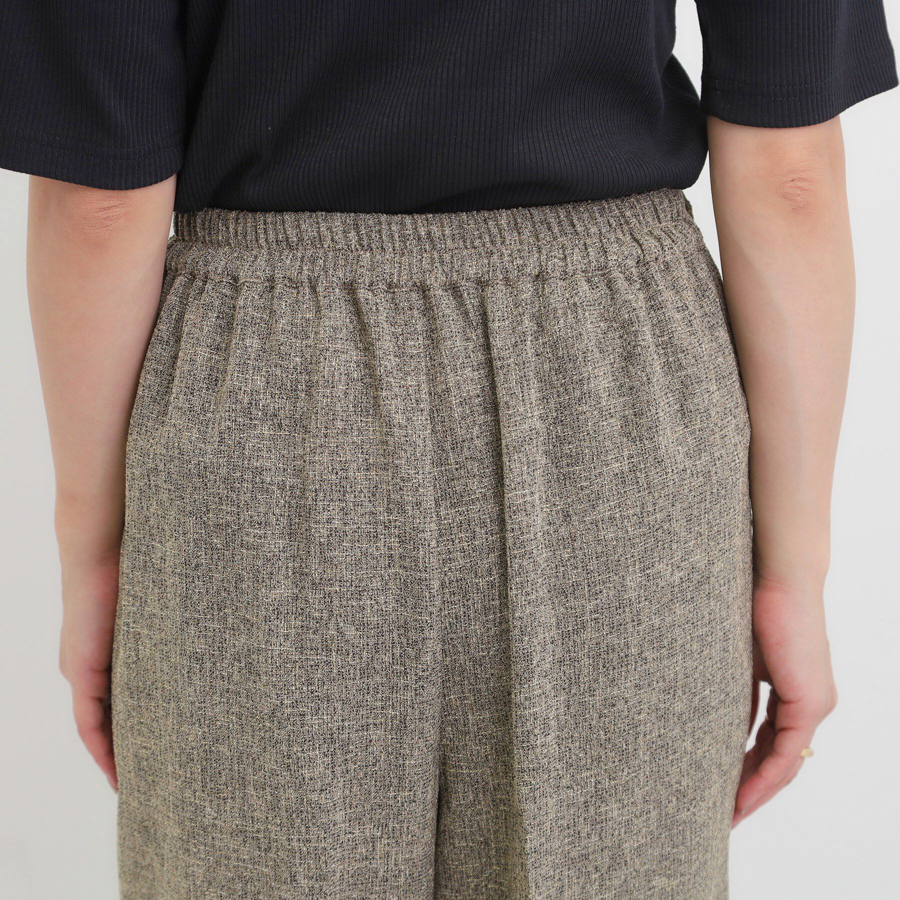 SHOO･LA･RUE「【2点セット】着るだけで決まる クラシカルなツイード調セットアップ」|スーツ|