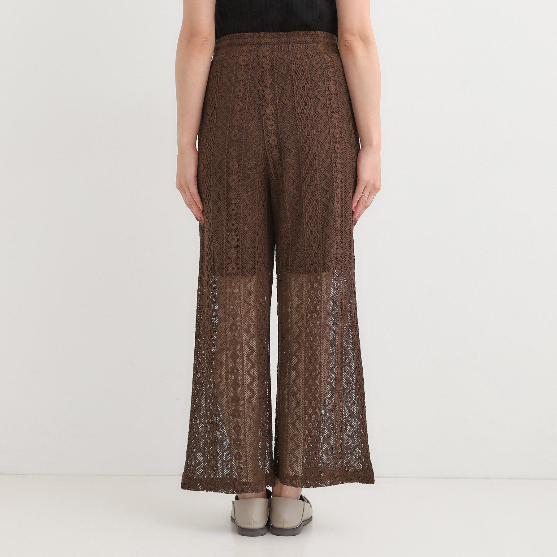 SHOO･LA･RUE「【セットアップ可】クラフトレースイージーパンツ」|その他|