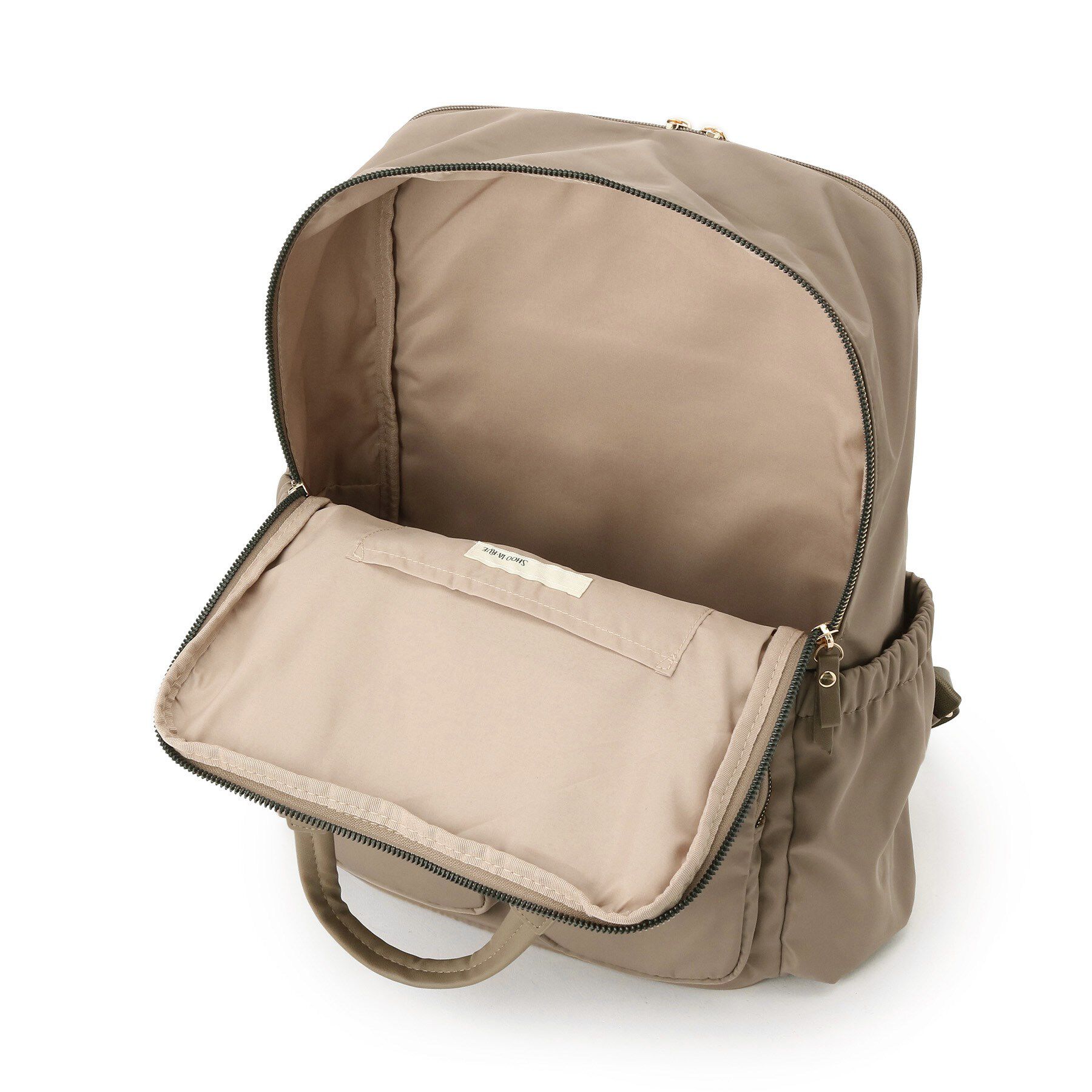 SHOO･LA･RUE「【撥水】立体ポケットリュック」|リュック|