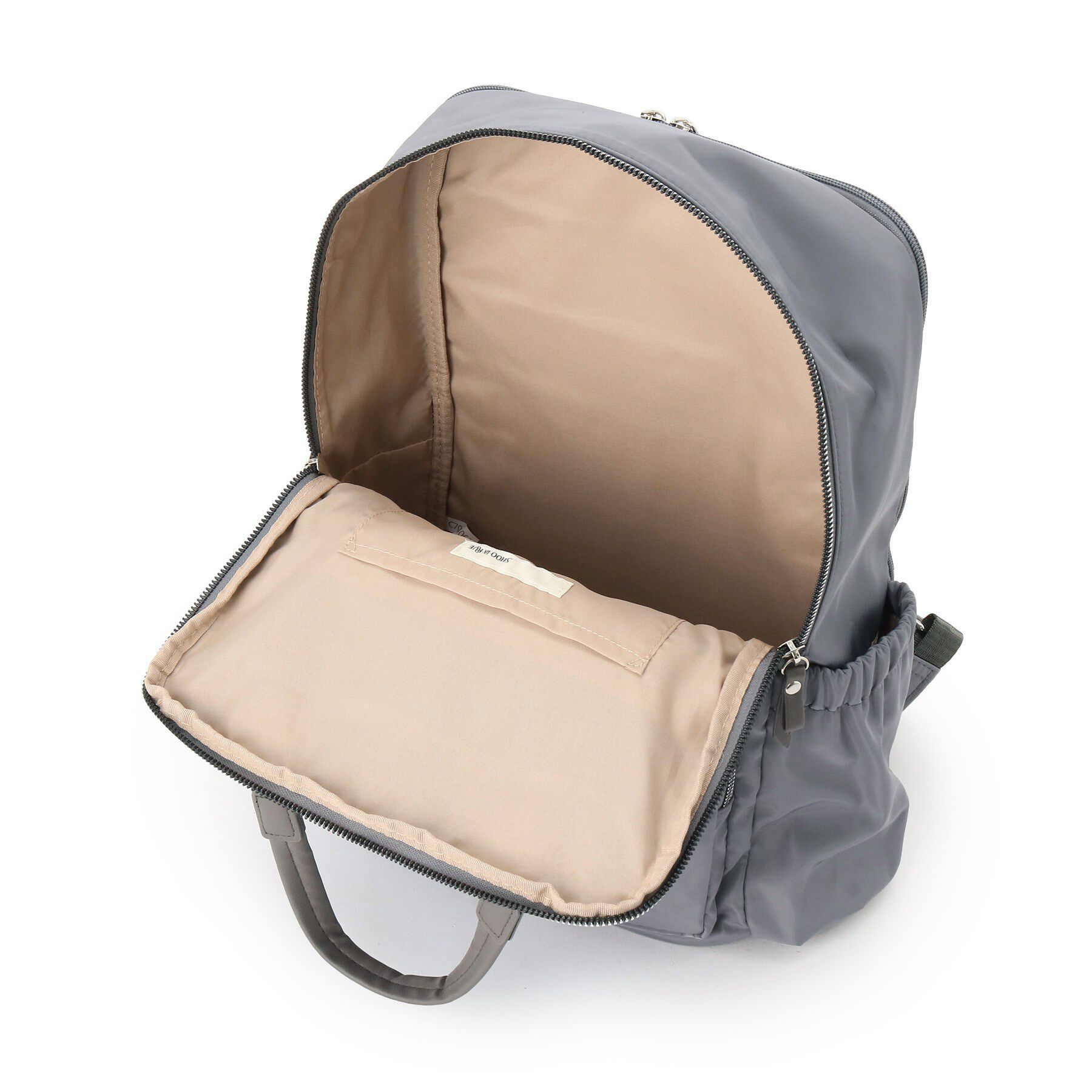 SHOO･LA･RUE「【撥水】立体ポケットリュック」|リュック|