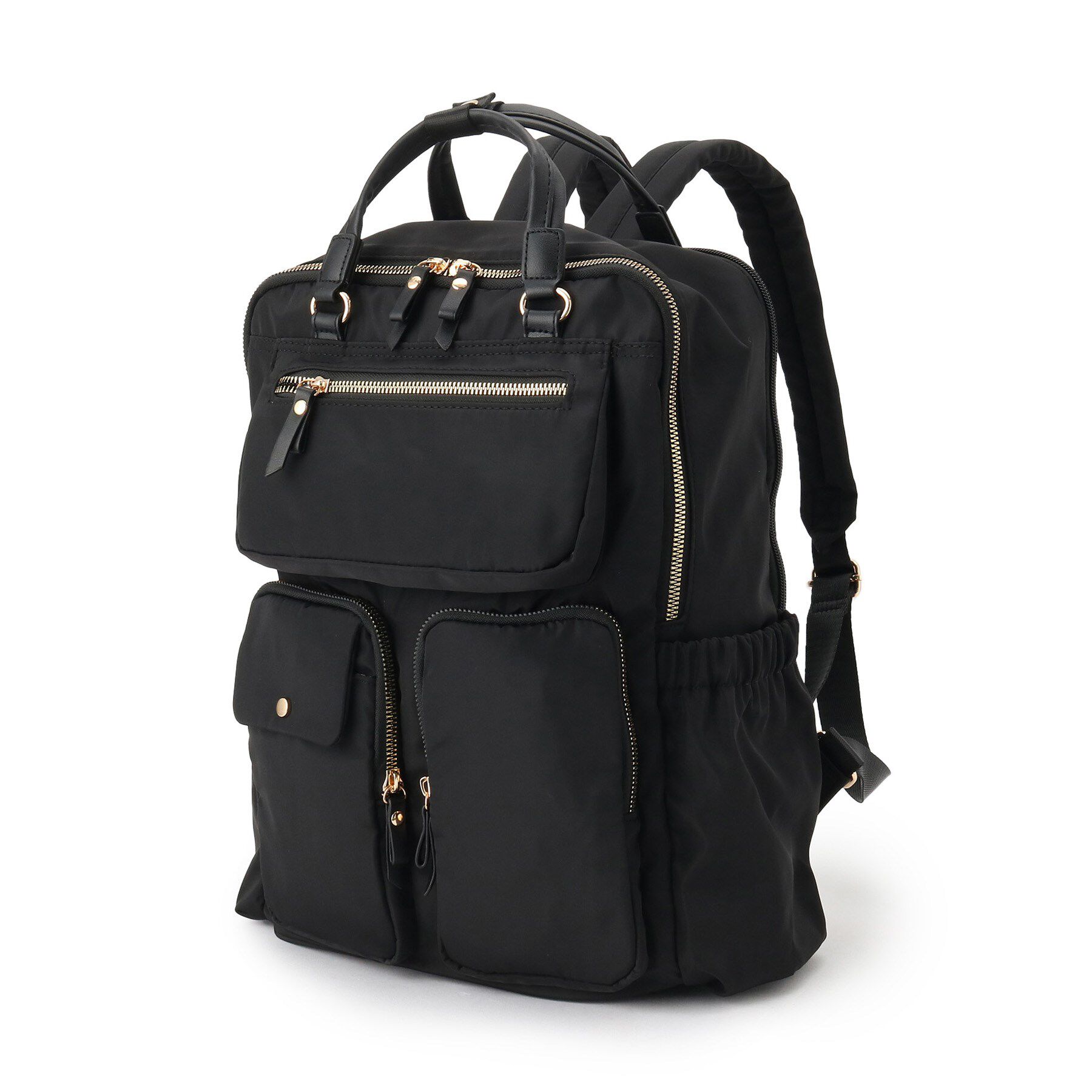 SHOO･LA･RUE「【撥水】立体ポケットリュック」|リュック|