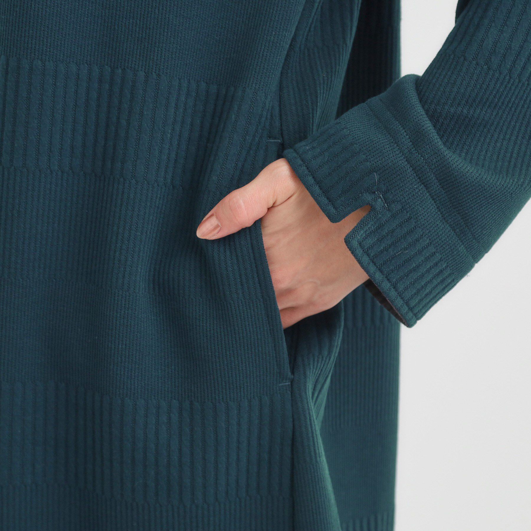 SHOO･LA･RUE「身体のラインをきれいにカバー Aラインチュニックワンピース」|チュニック|