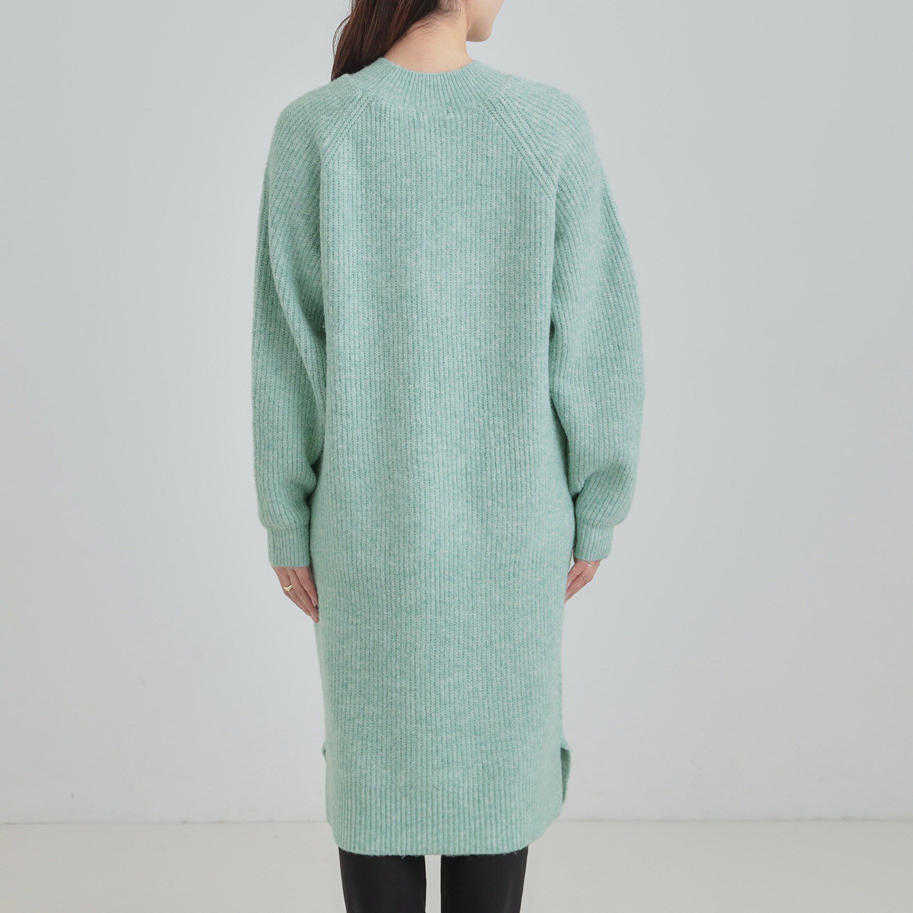 SHOO･LA･RUE「【着丈選べる】ケーブル柄ニットワンピース」|ワンピース|