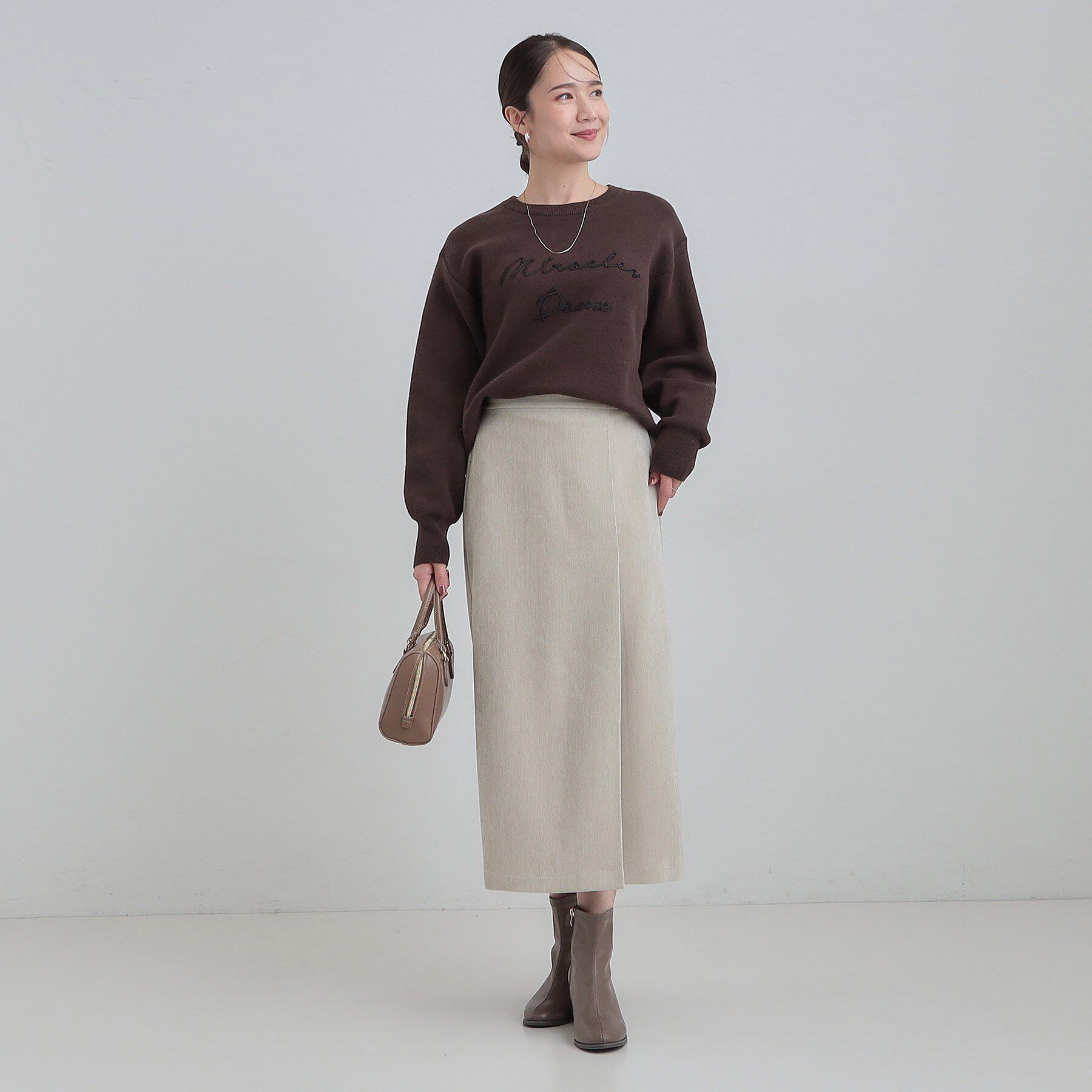 SHOO･LA･RUE「モール風ナロースカート」|スカート|