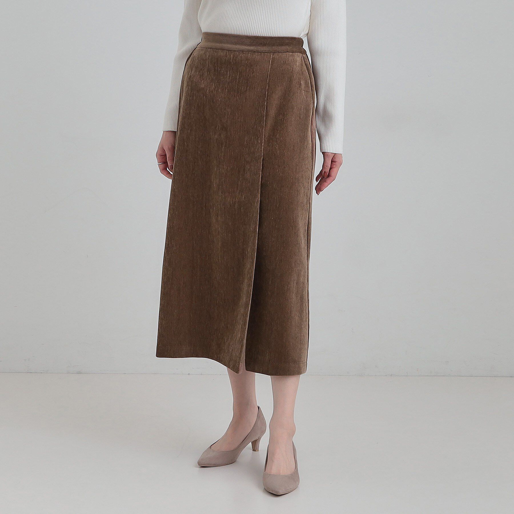 SHOO･LA･RUE「モール風ナロースカート」|スカート|