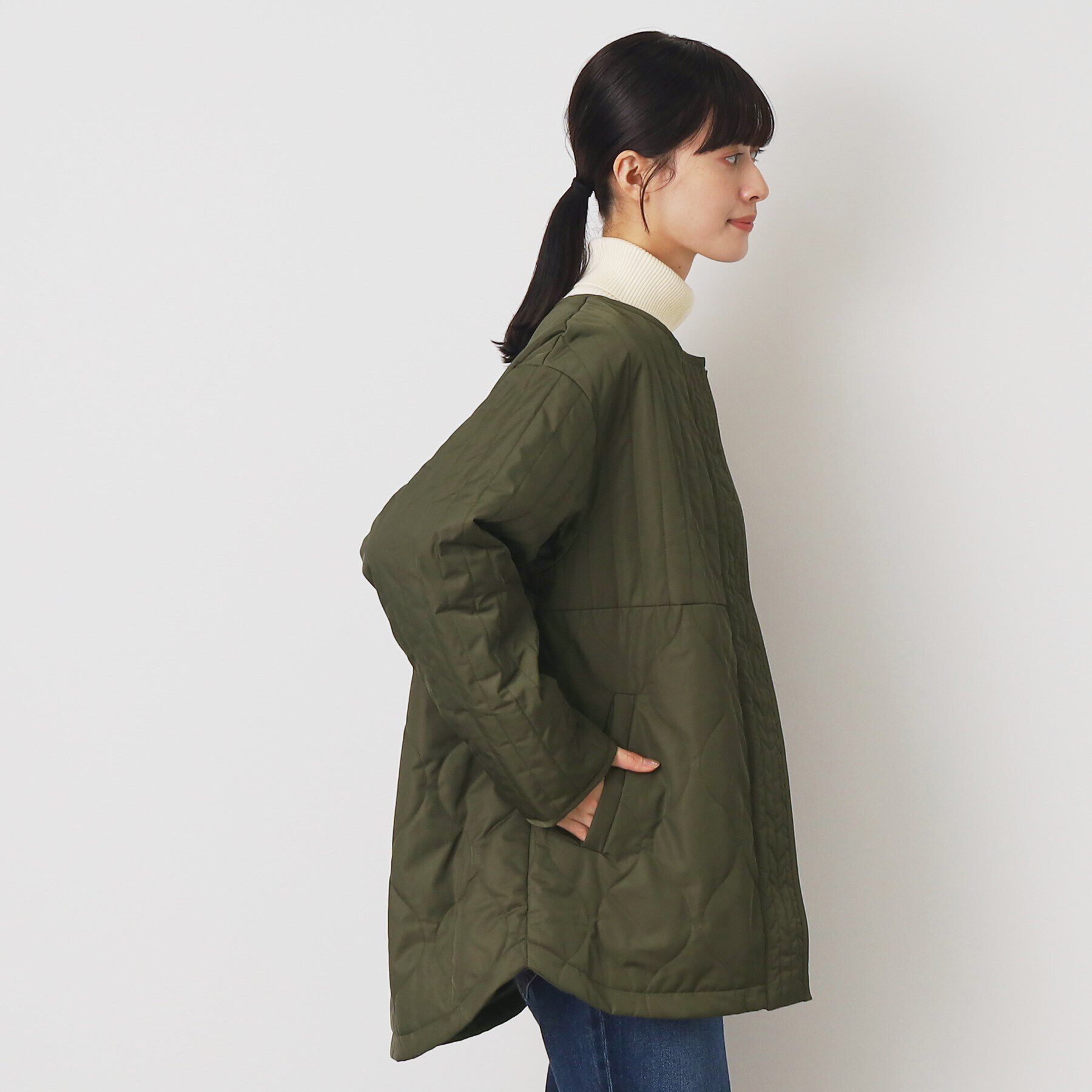 Dessin「中綿キルトジャケット（XS～L）」|ブルゾン・スタジャン|