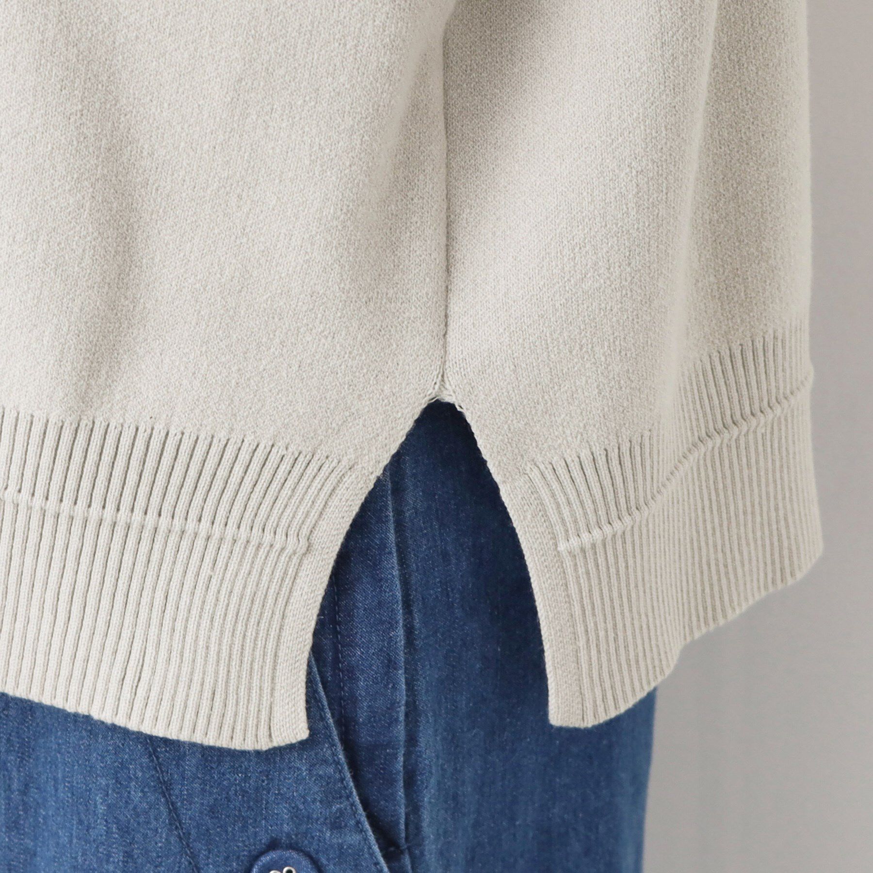 Dessin「【洗える・4サイズ展開】ちょうどいいパーカ（クロップド丈）」|パーカー|