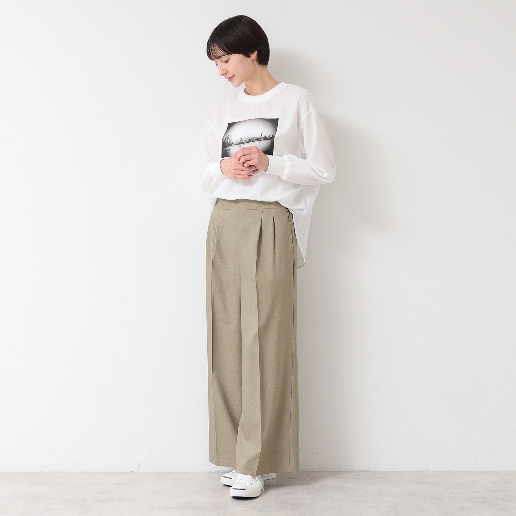 Dessin「【セットアップ可能】タックワイドパンツ（S～L）」|その他|