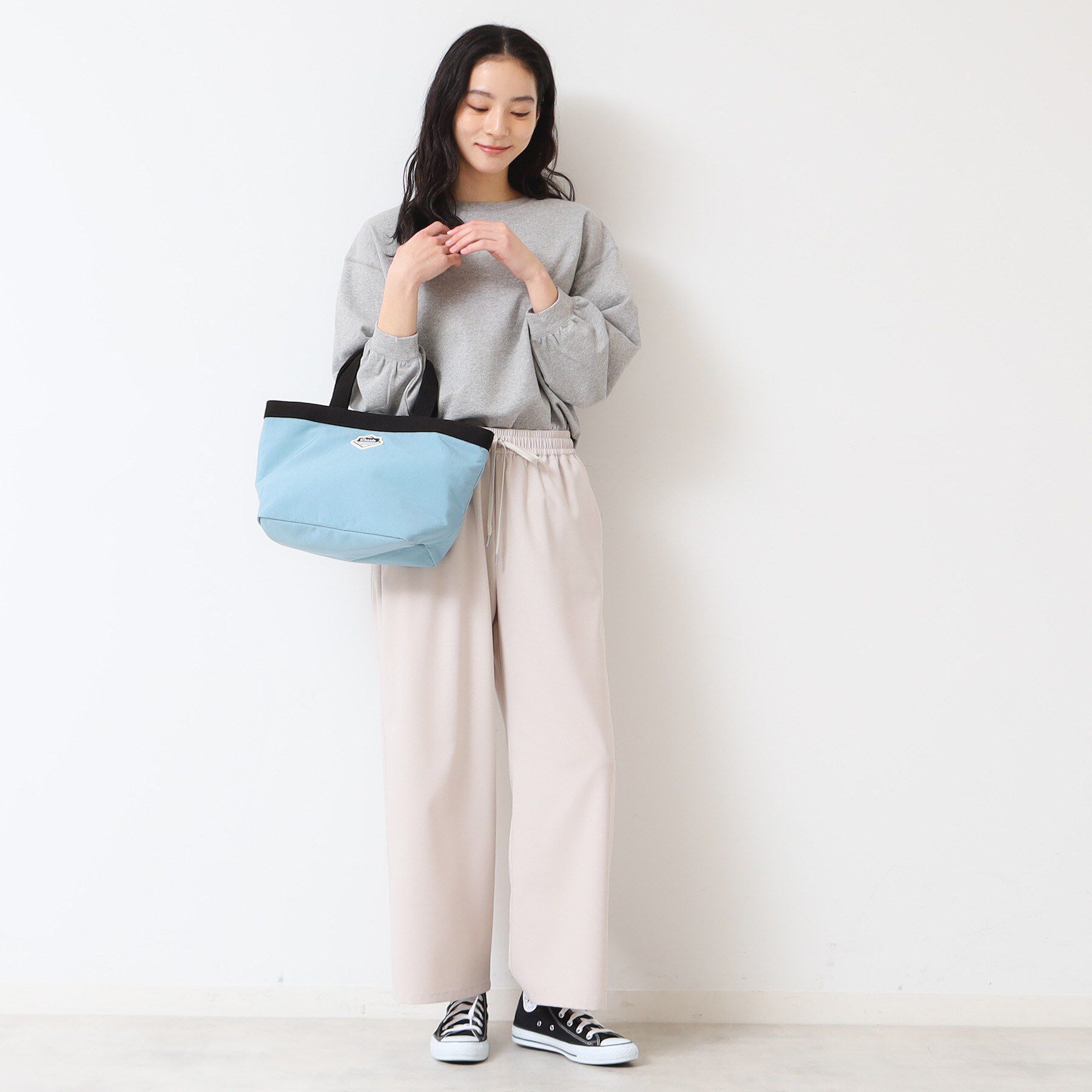 Dessin「【ウエストゴム・洗える】ドロストリラックスパンツ（XS～L）」|その他|