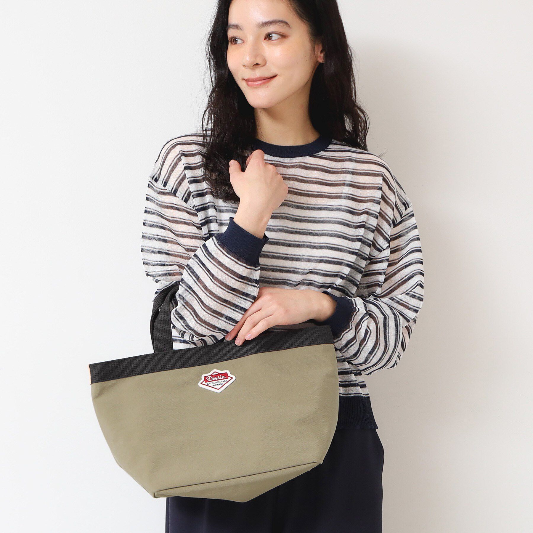 Dessin「【軽量】ワッペン付きボートバッグ」|トートバッグ|