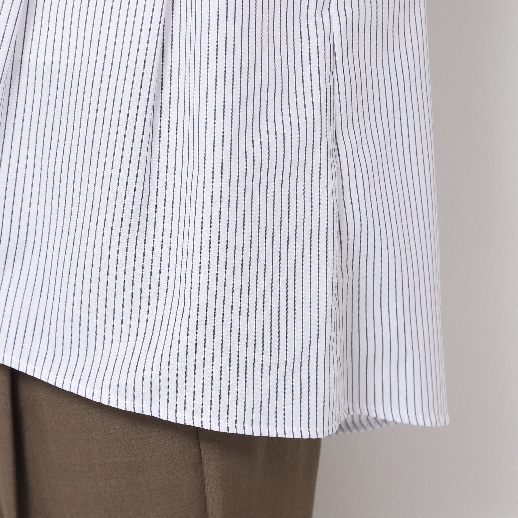 Dessin「【洗える】フレンチスリーブフレアーブラウス（XS～L）」|シャツ・ブラウス|