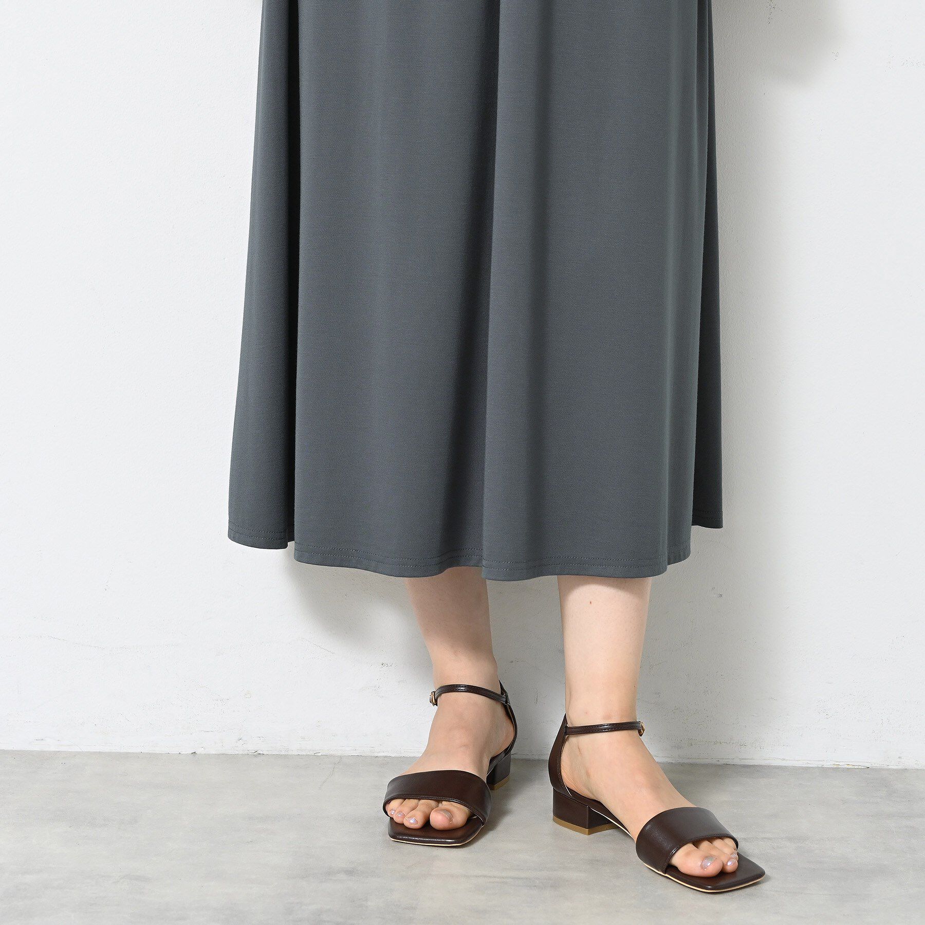 Dessin「【接触冷感】スムースポンチワンピース」|ワンピース|