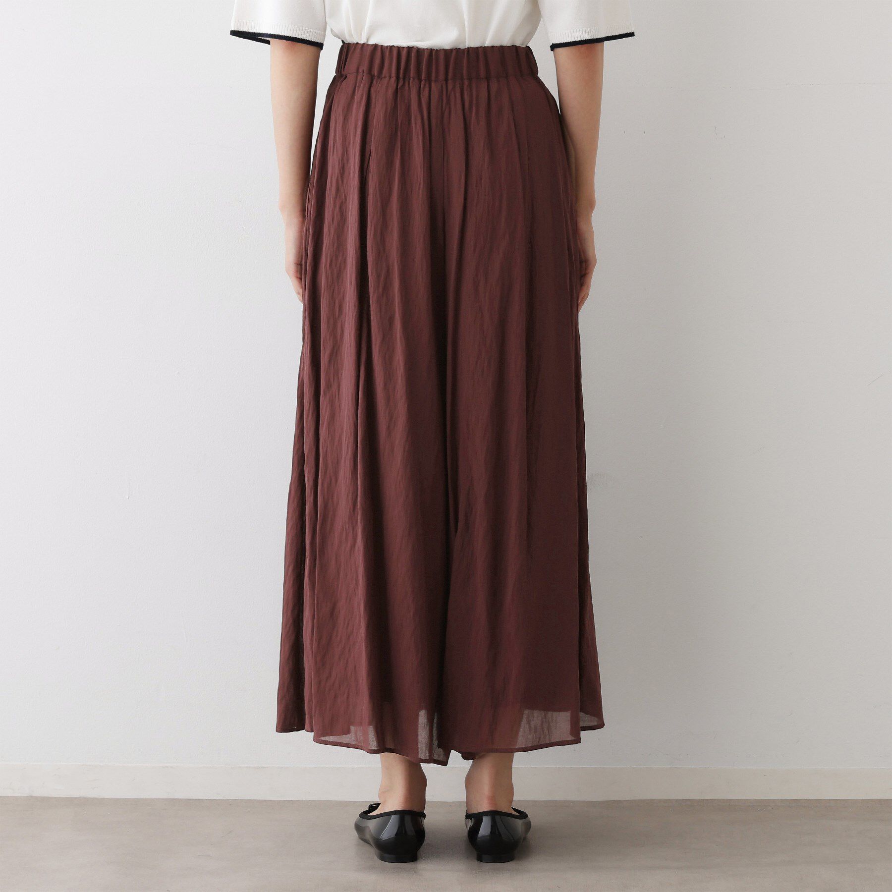 Dessin「【ウエストゴム/洗える】シアーエアリーパンツ」|その他|